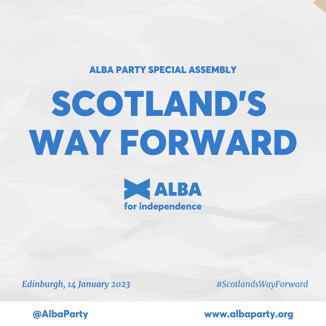 Alba Party - Ideas brought forward from our Special...