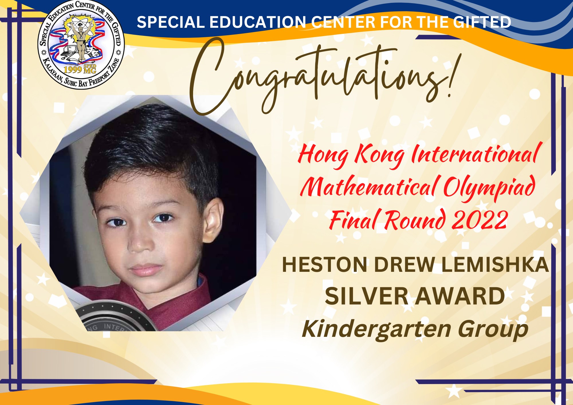 Congratulations! Hong Kong International Mathematical Olympiad Final ...
