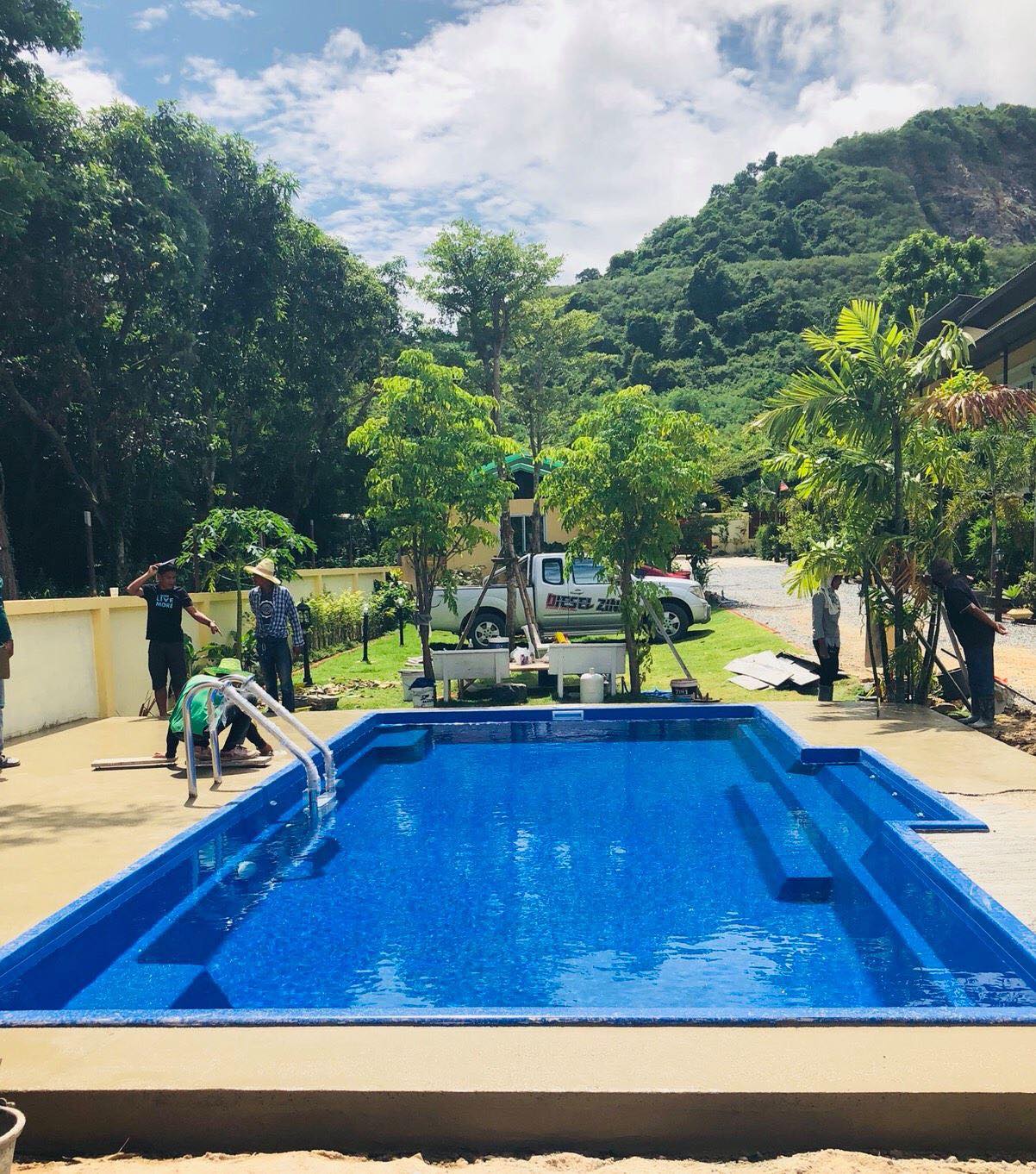 สระว่ายน้ำสำเร็จรูป-Knock Down Swimming Pool