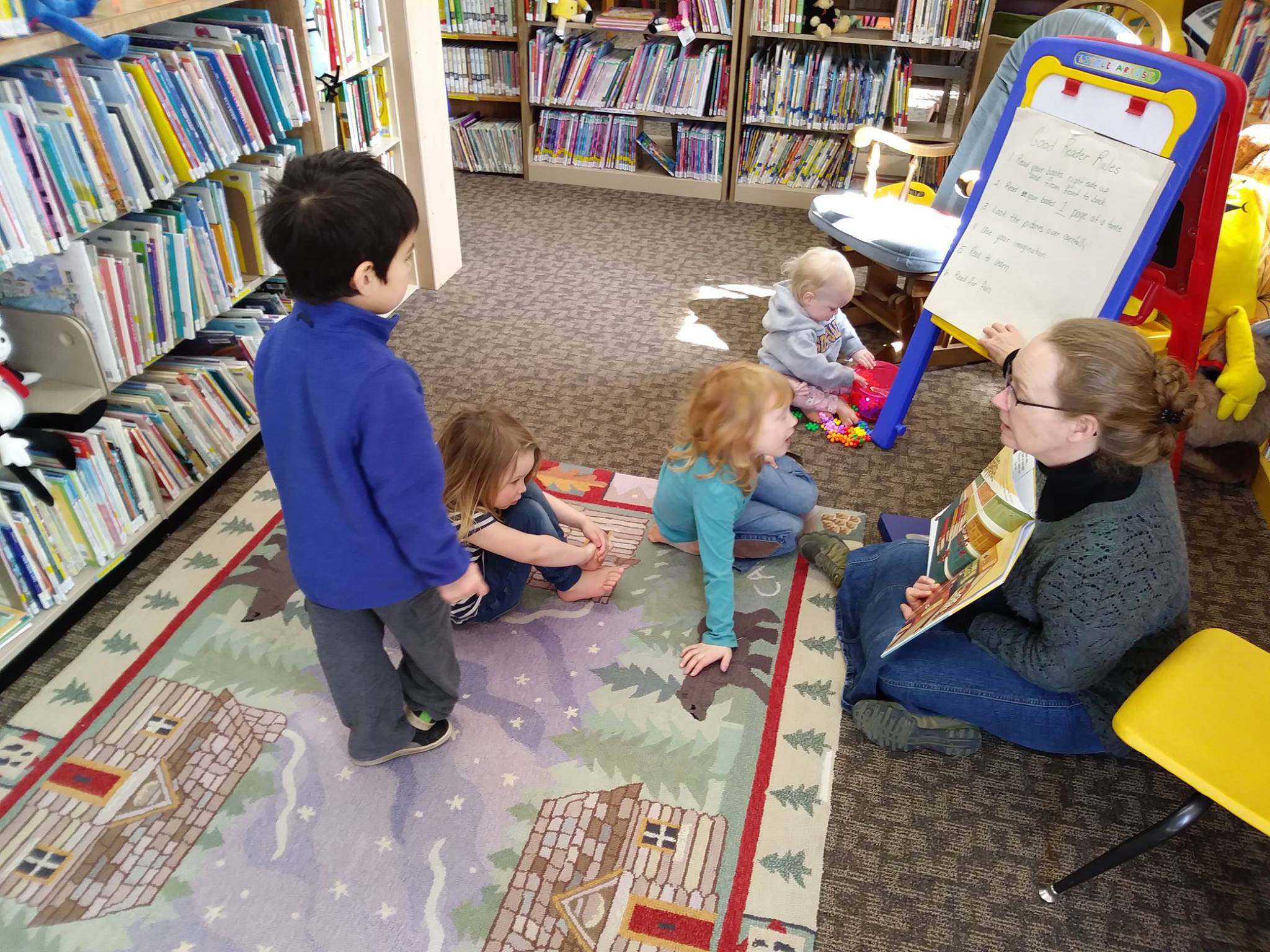 Library School met today! We... - Clear Lake City Library