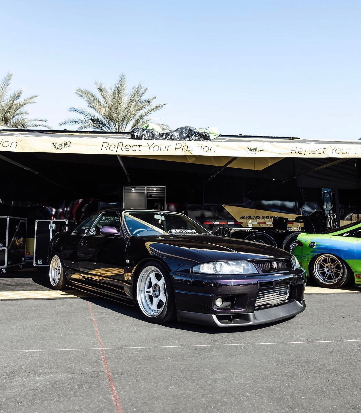 Loved seeing @dustiinw R33 at... - SOS Upholstery & Customz