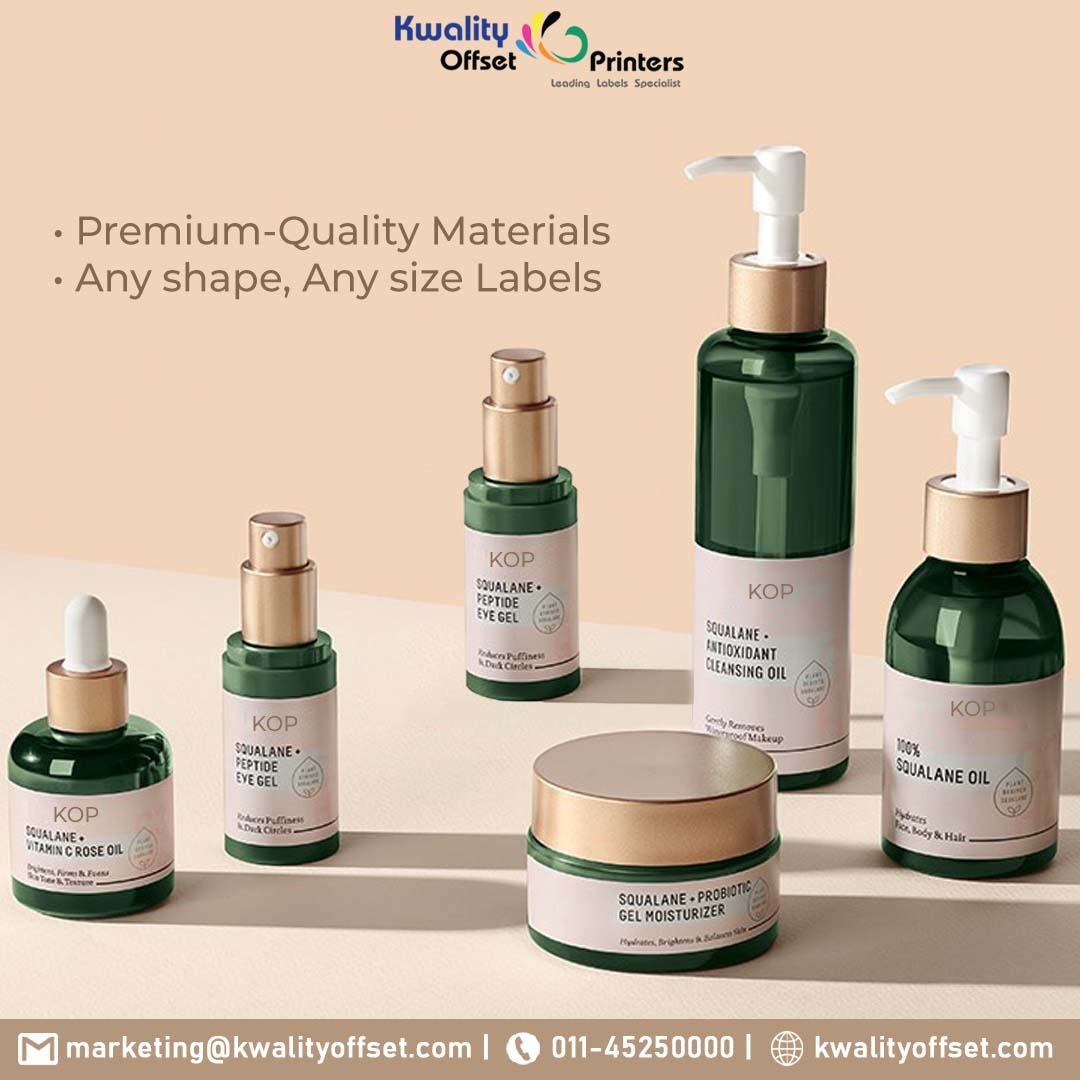Get your product labels in any... - Kwality Offset Printers