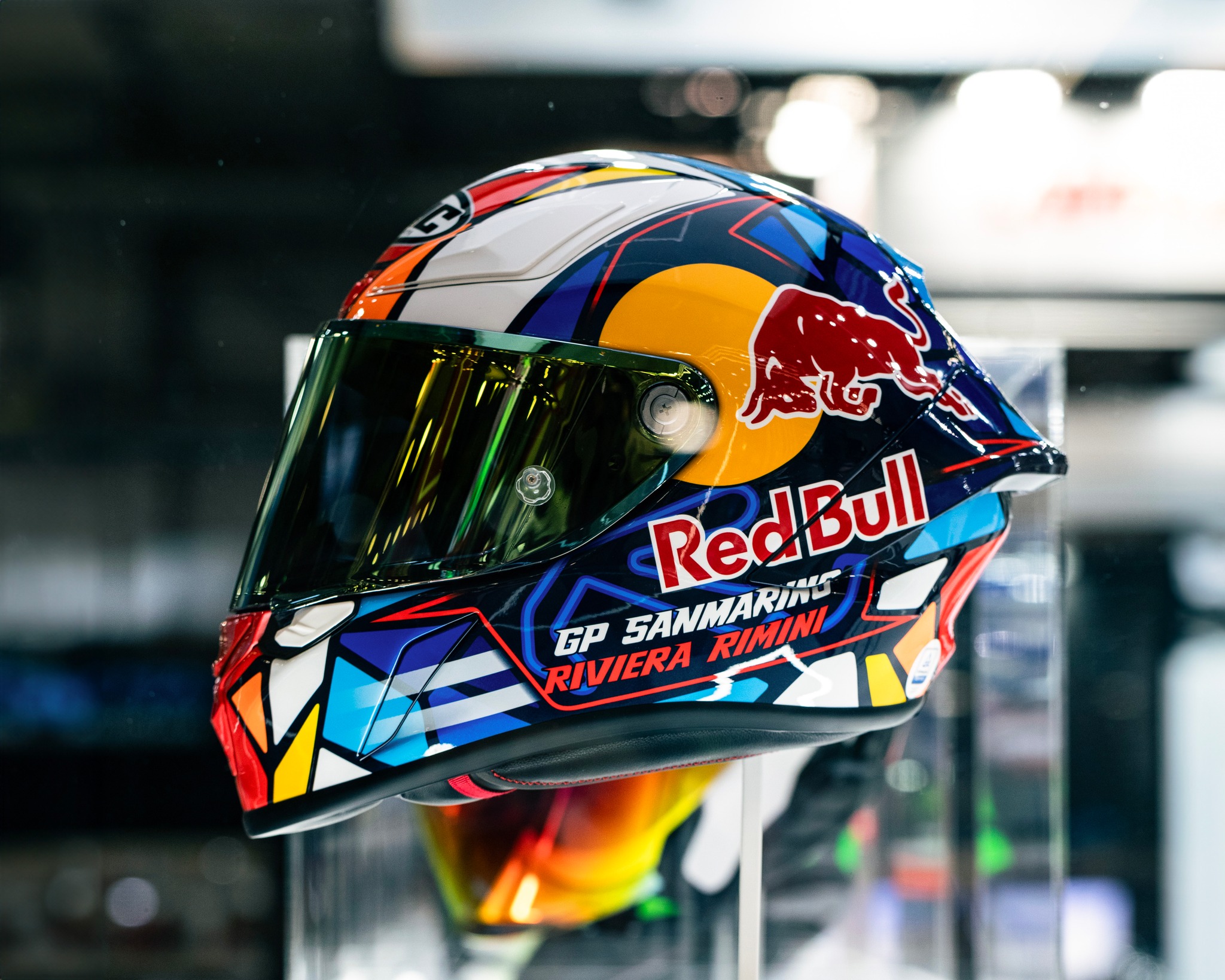 Red Bull Helmet Rpha 01 RED BULL MISANO GP – HJC HELMETS US