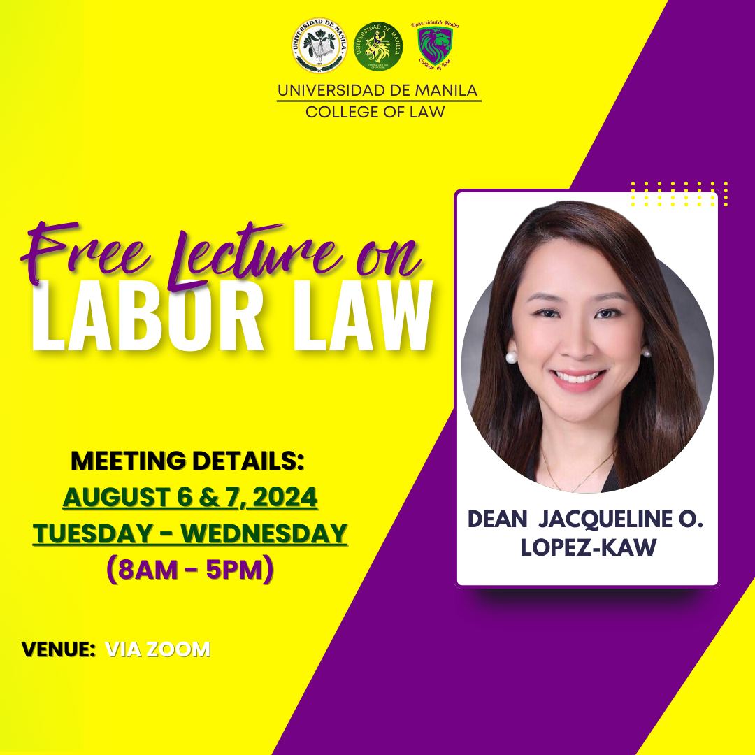 UDM - 𝐔𝐍𝐈𝐕𝐄𝐑𝐒𝐈𝐃𝐀𝐃 𝐃𝐄 𝐌𝐀𝐍𝐈𝐋𝐀 𝐁𝐀𝐑 𝐋𝐄𝐂𝐓𝐔𝐑𝐄 𝐒𝐄𝐑𝐈𝐄𝐒 𝟐𝟎𝟐𝟒 To: ALL UDM Law ...