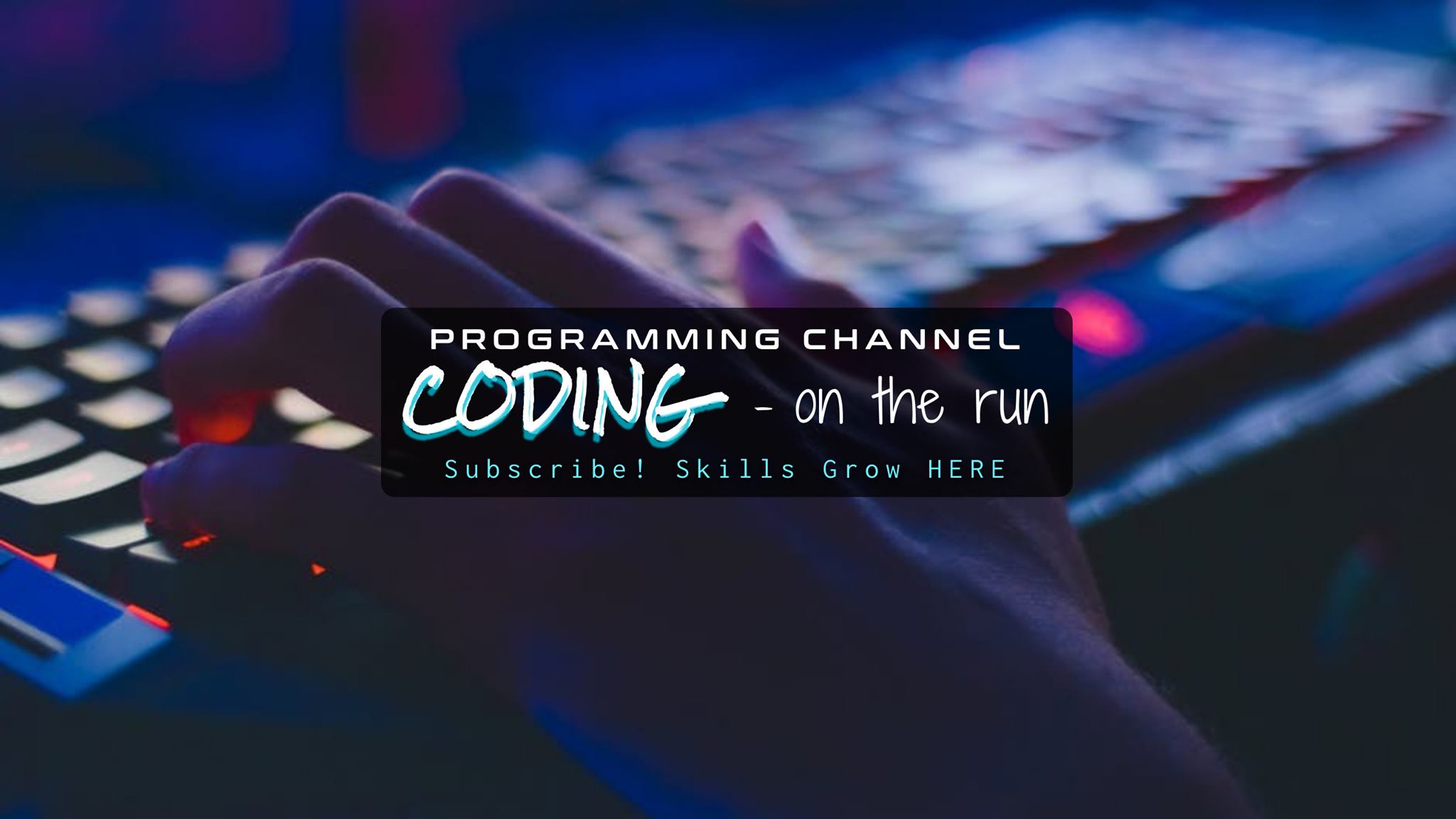 Coding on the run