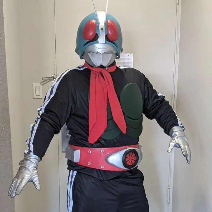 Costume helmet 仮面ライダー g1 コスプレ 仮面ライダー1号コスプレ