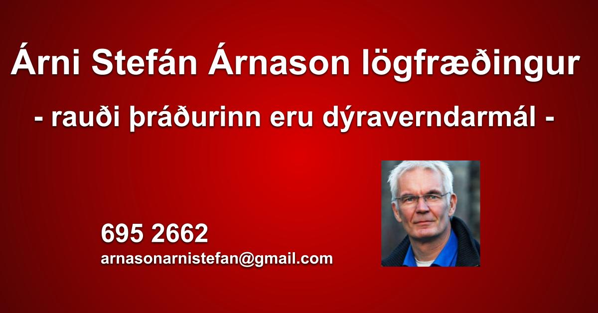 Árni Stefán Árnason lögfræðingur