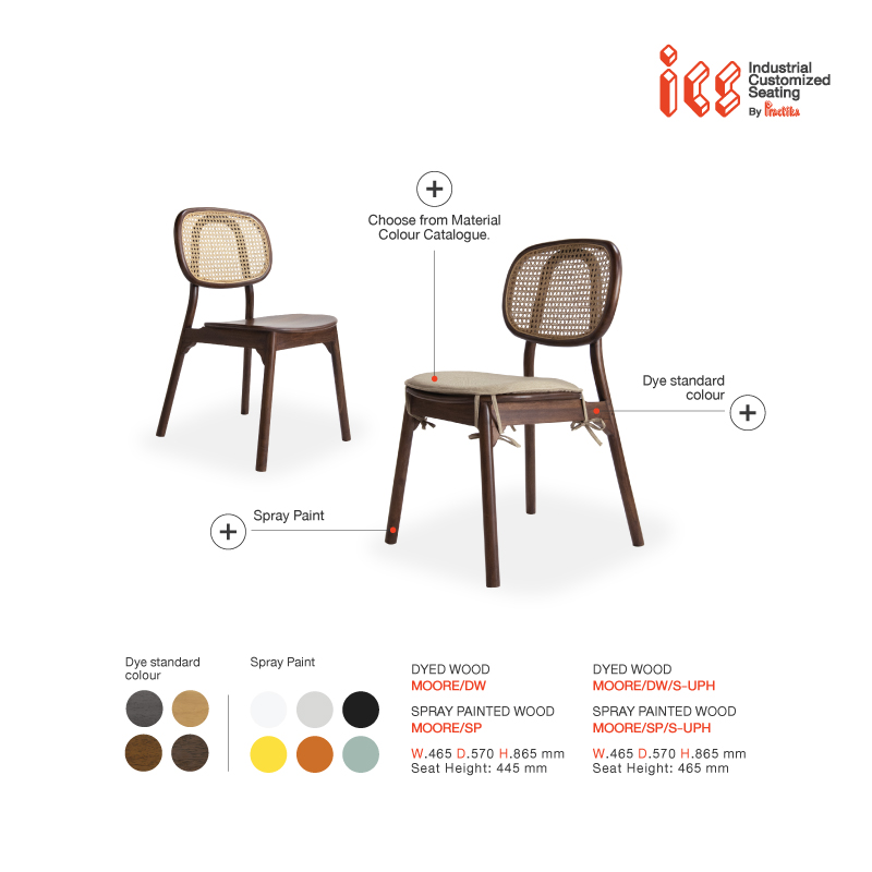 Practika - MOORE – Side Chair...