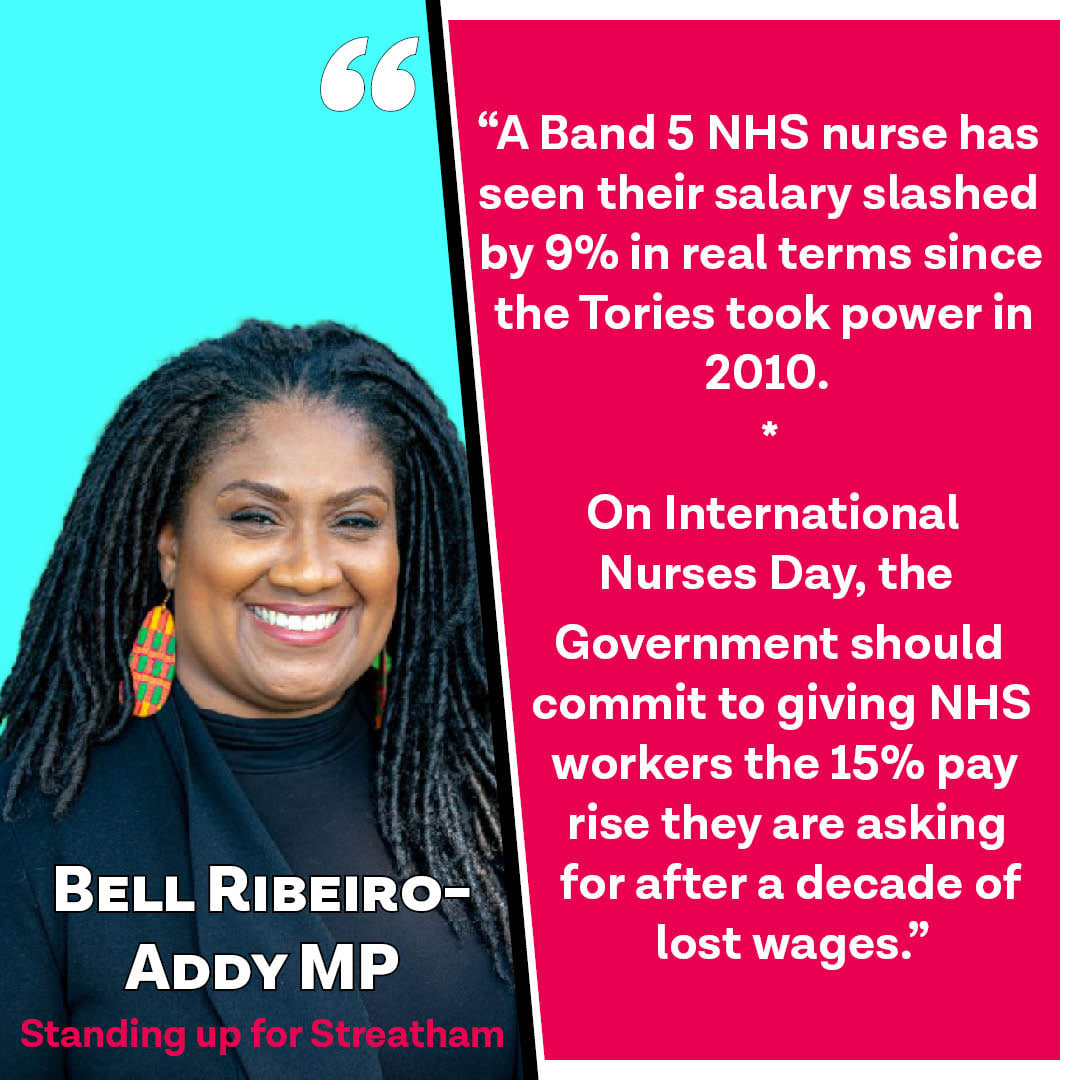 On International Nurses Day, let's... - Bell Ribeiro-Addy MP