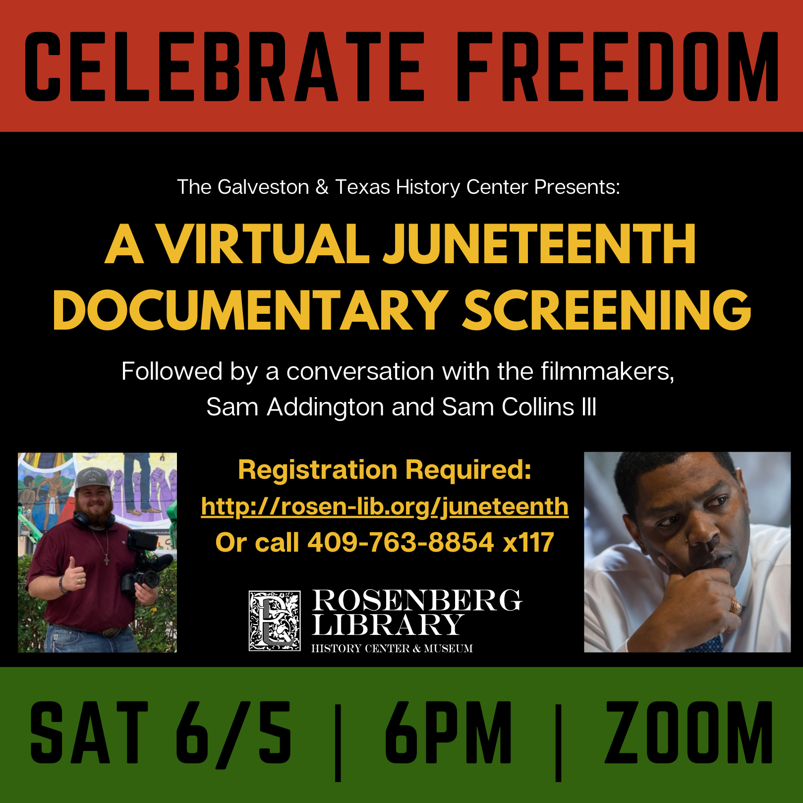 Rosenberg - Don't miss the special virtual screening of the new # ...