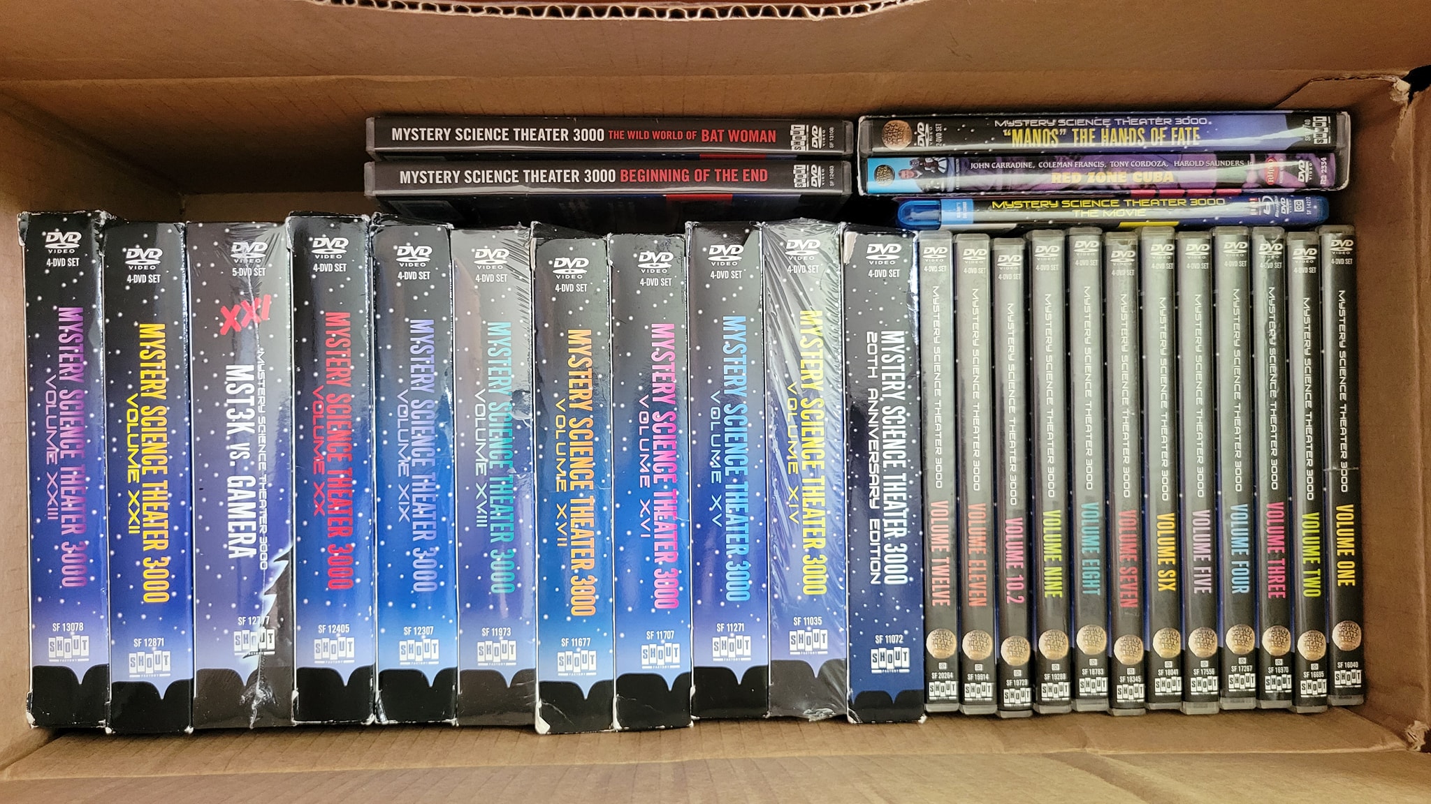 Completing my Mystery Science Theater 3000 box set collection