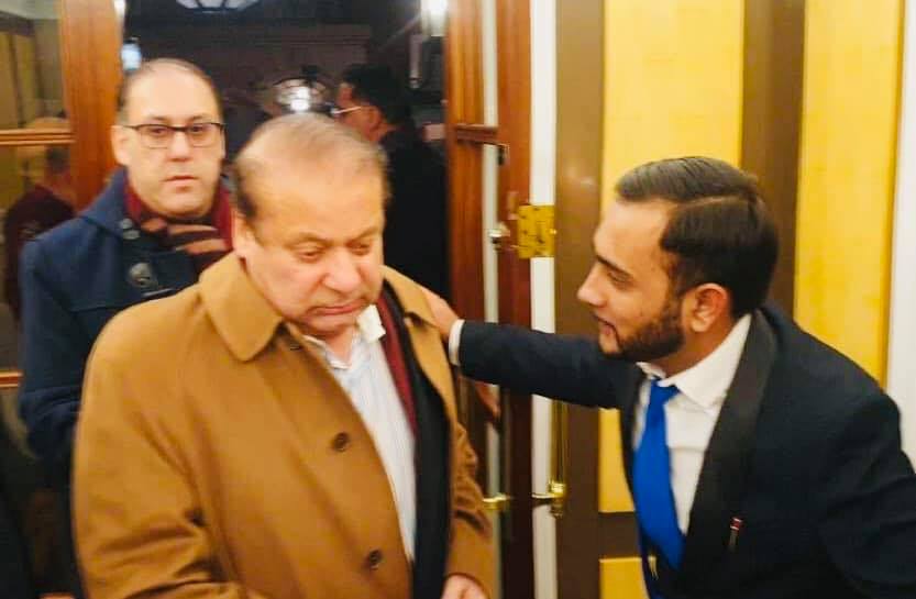 Raja kamran PMLN President Bedford UK