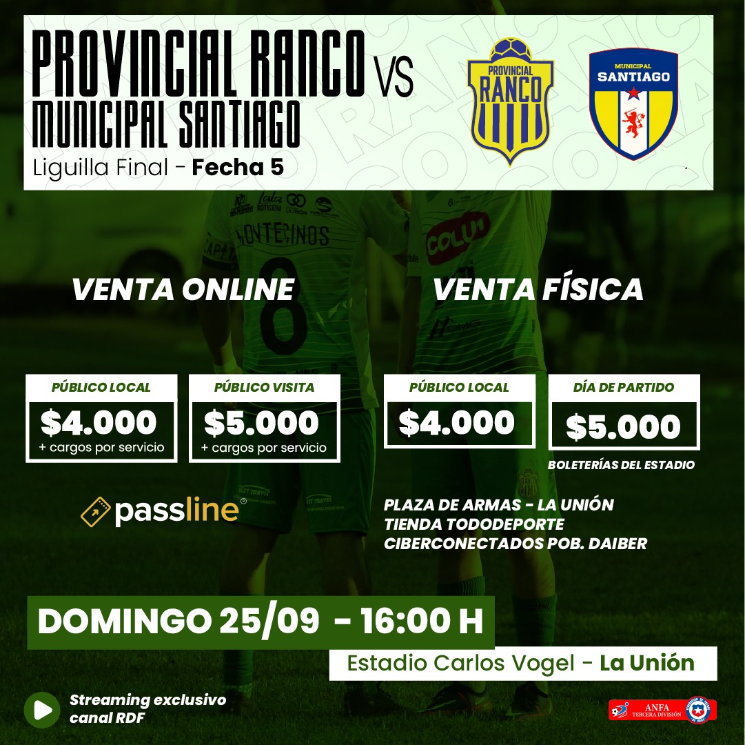 Hinchas y fanáticos del... - Club Deportivo Provincial Ranco | Facebook