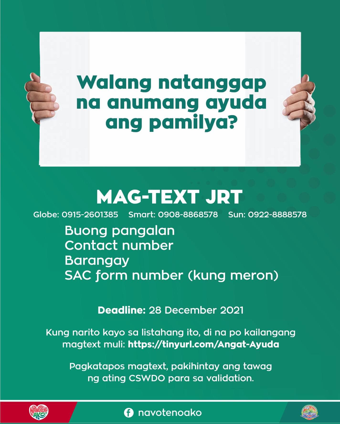 PAALALA | Kung ang pamilya po ninyo... - Konsehal Migi Naval | Facebook