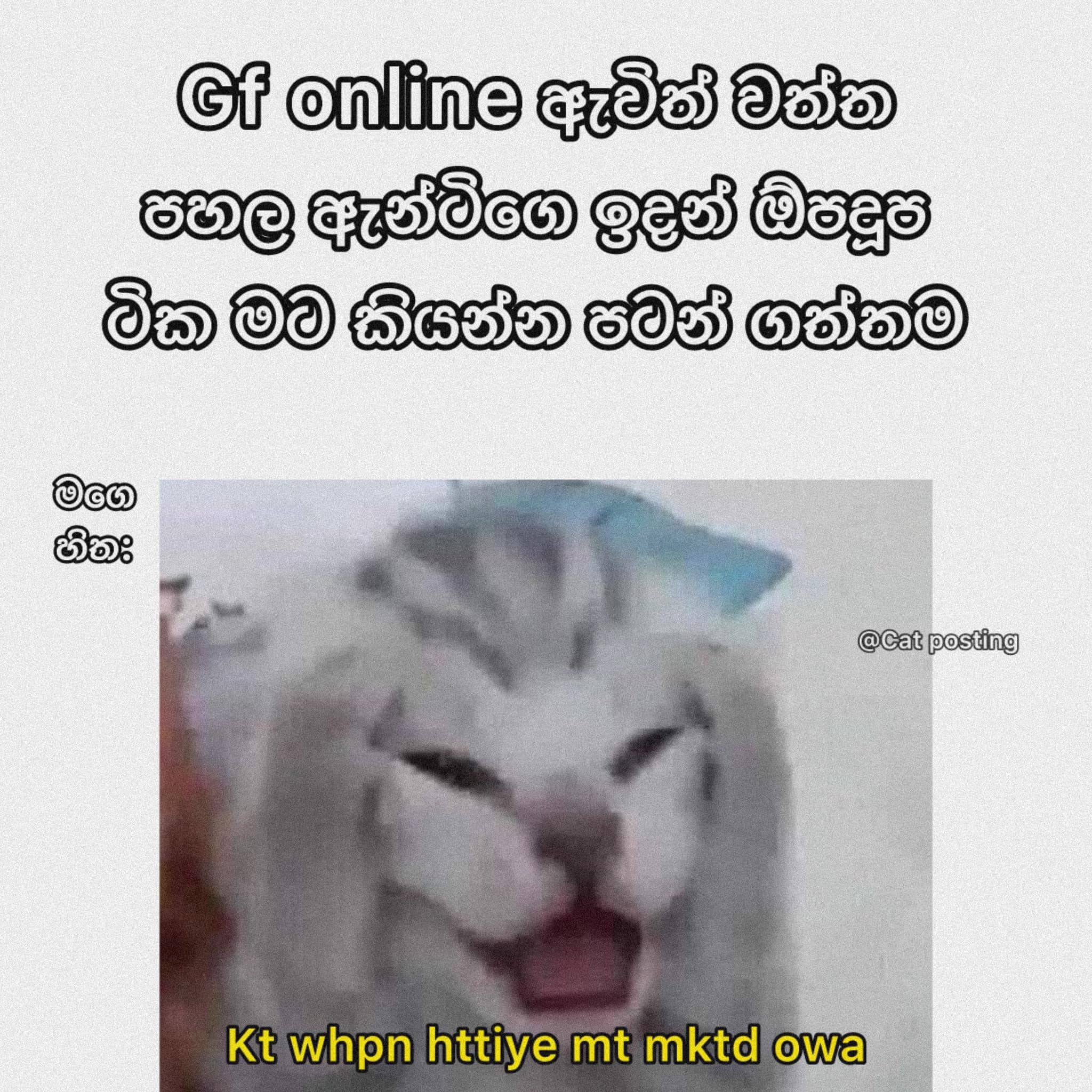 Mlvdyc unane meca ceuvandiiiii😾😾😾... - Isiwara Ranasinghe