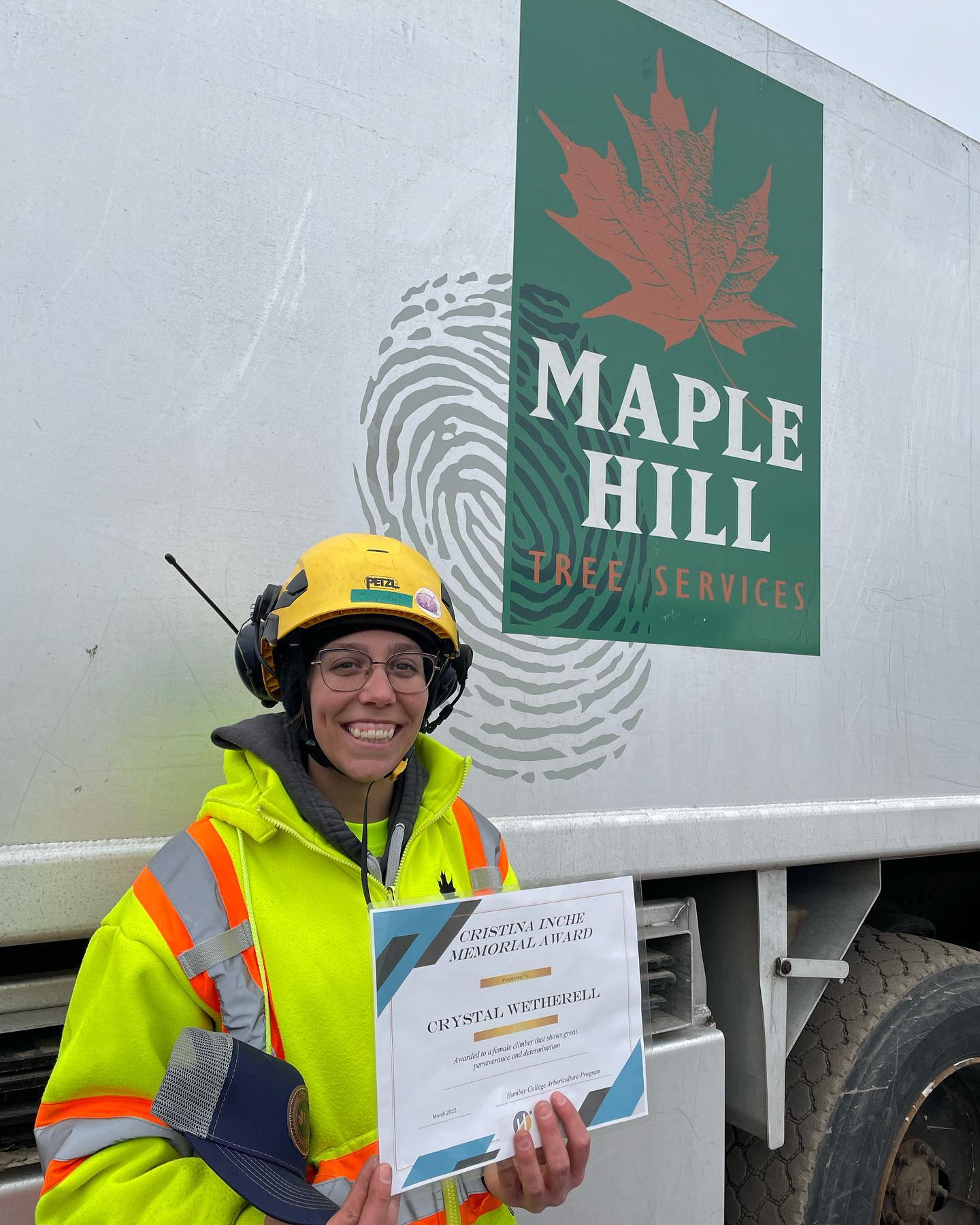 Congratulations to Crystal... - Maple Hill Tree Services | Facebook