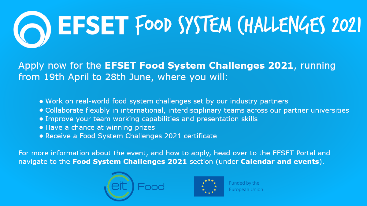 EFSET - European Food Systems Education and Training programme - Home