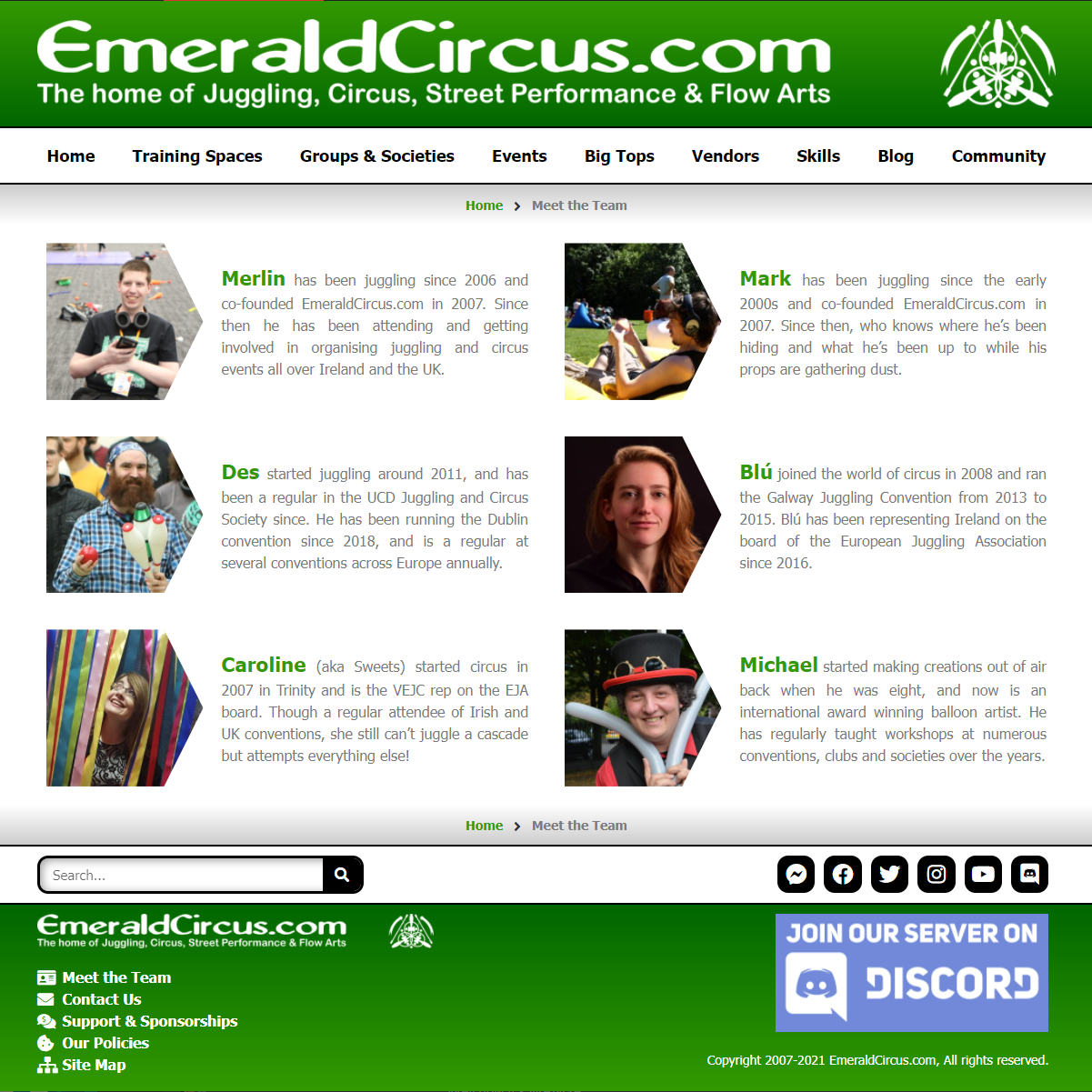 Meet the team and get a sneak peek at... - EmeraldCircus.com | Facebook
