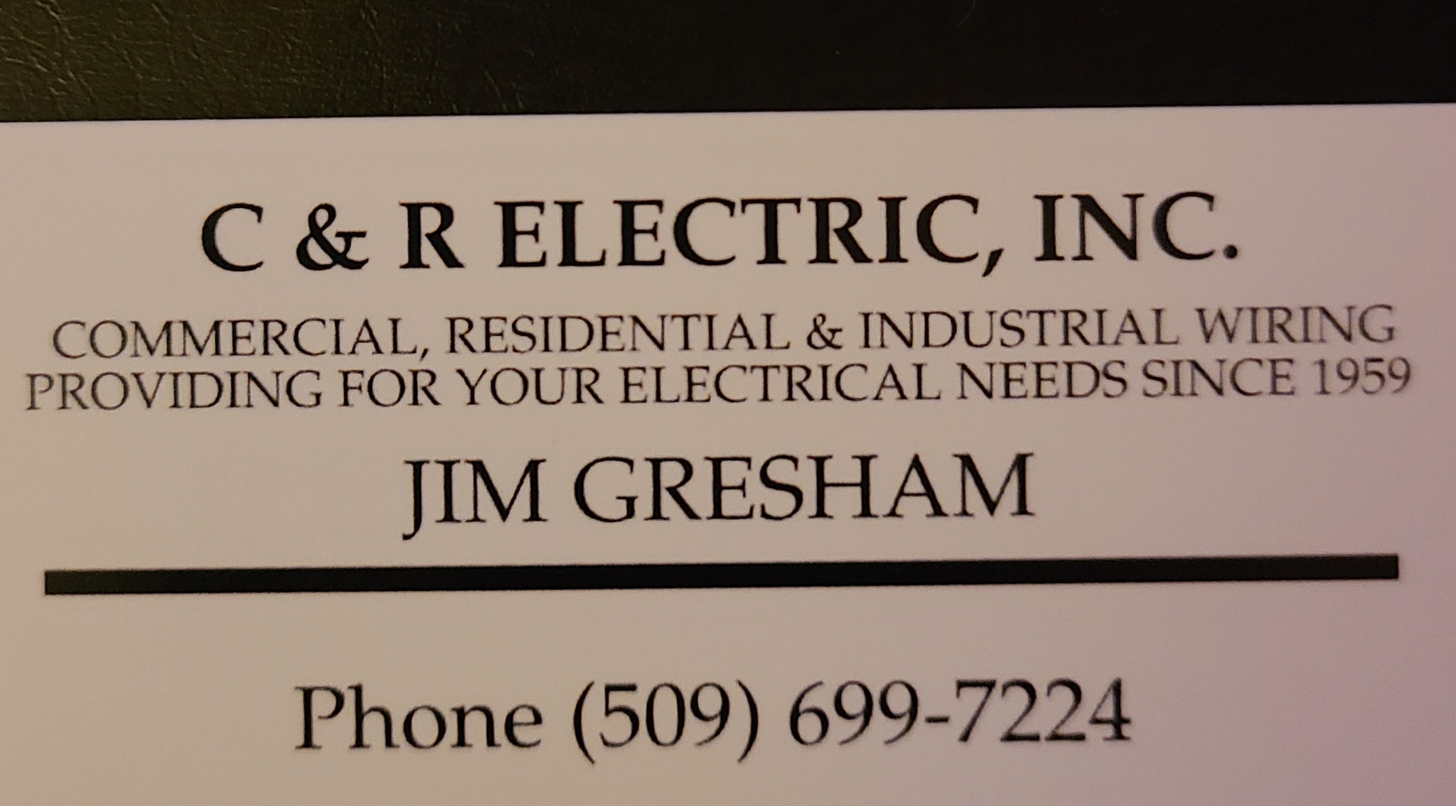 C & R Electric in Chelan, WA. | Chelan WA