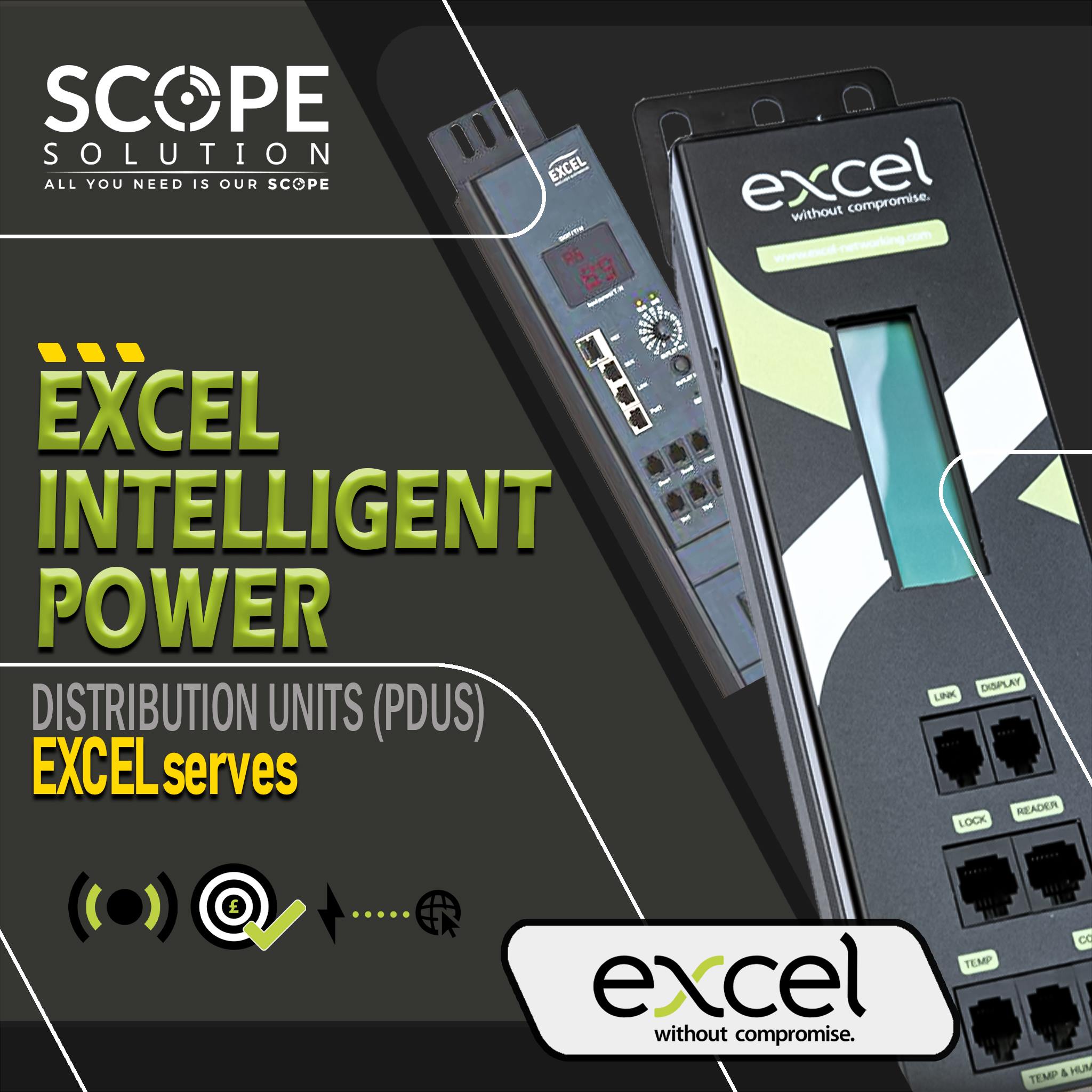 Scope solution - The Excel Intelligent PDU family offers a...