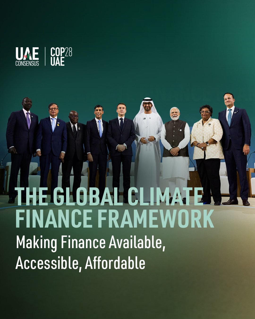 COP28 UAE - The Global Climate Finance Framework is an...