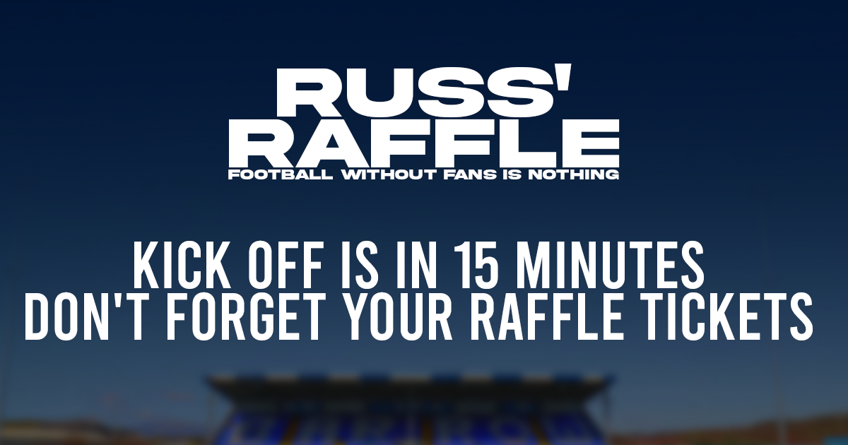 Bluebirds - Half time draw raffle tickets still up for grabs ⚽️ https ...