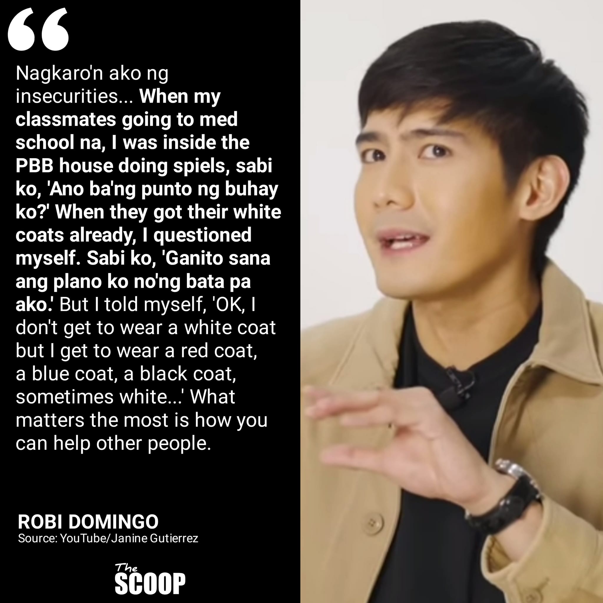 The Scoop - RELATE KA BA? Robi Domingo talks about his...