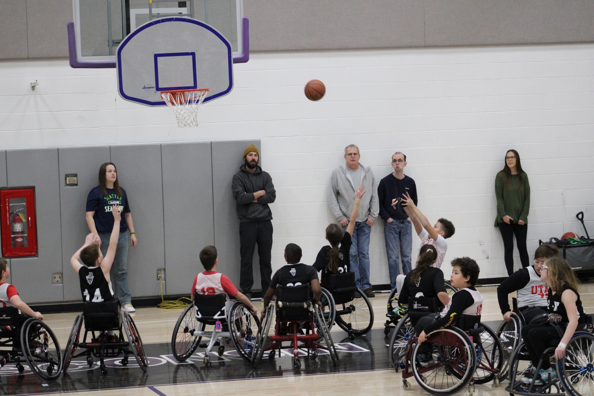 Utah Rush Raptors Wheelchair Basketball Team
