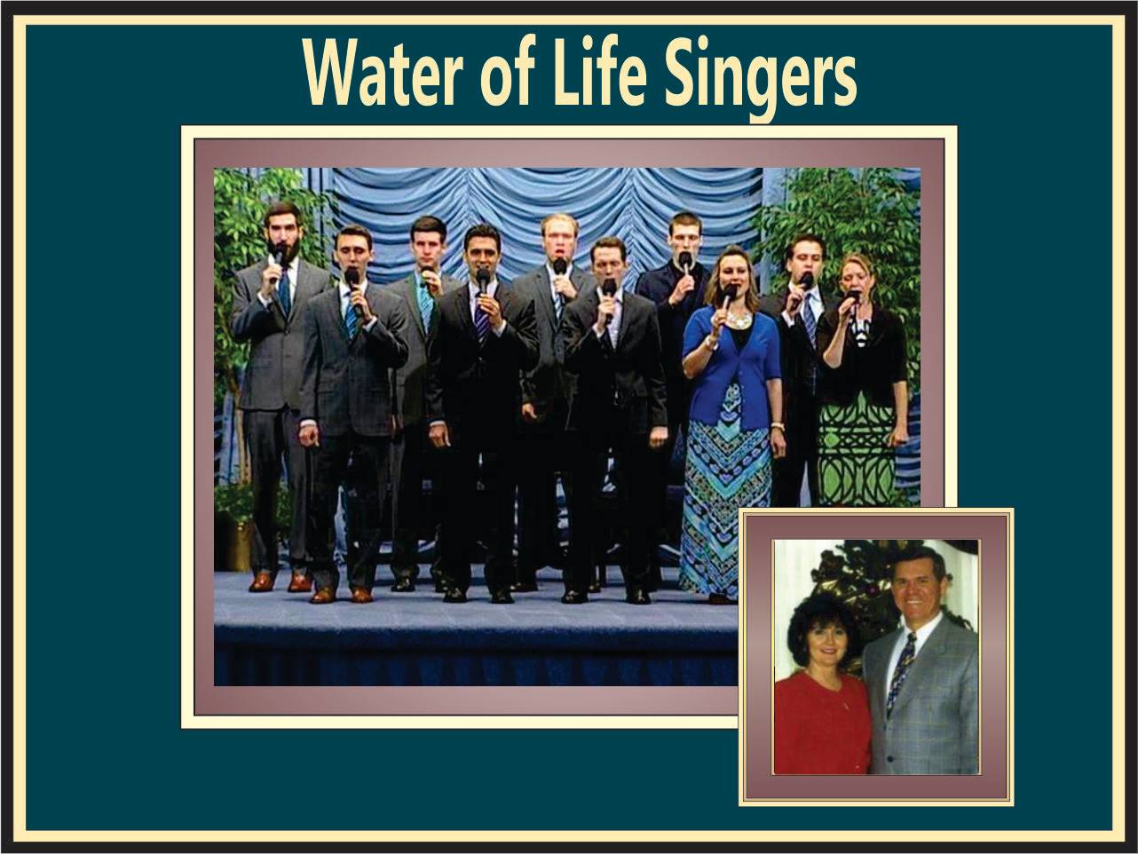 Praise and Worship led by Paul Peters, with Terre Brown on piano and ...