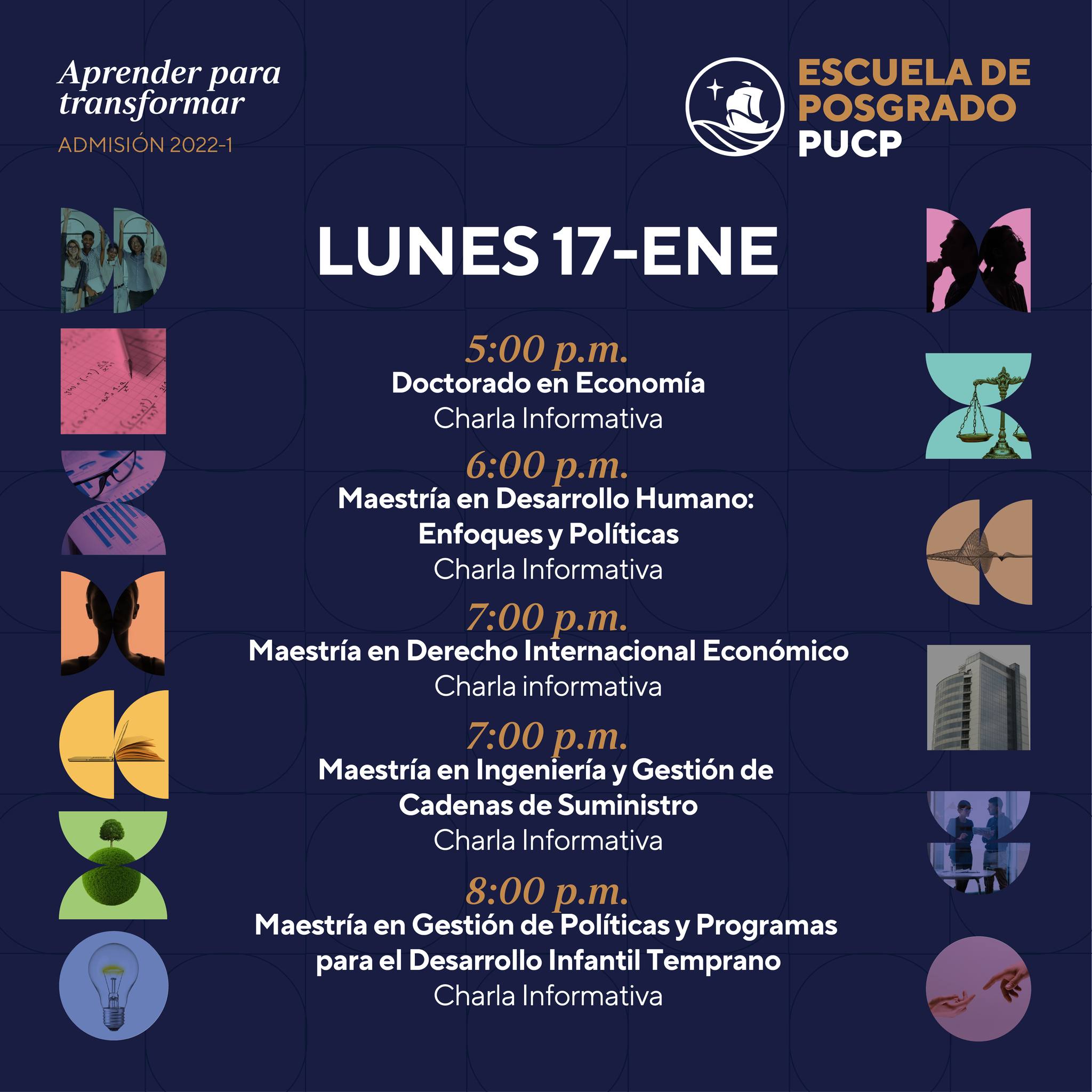 #Admisión2022 | 🔔Conoce el... - Escuela de Posgrado PUCP | Facebook