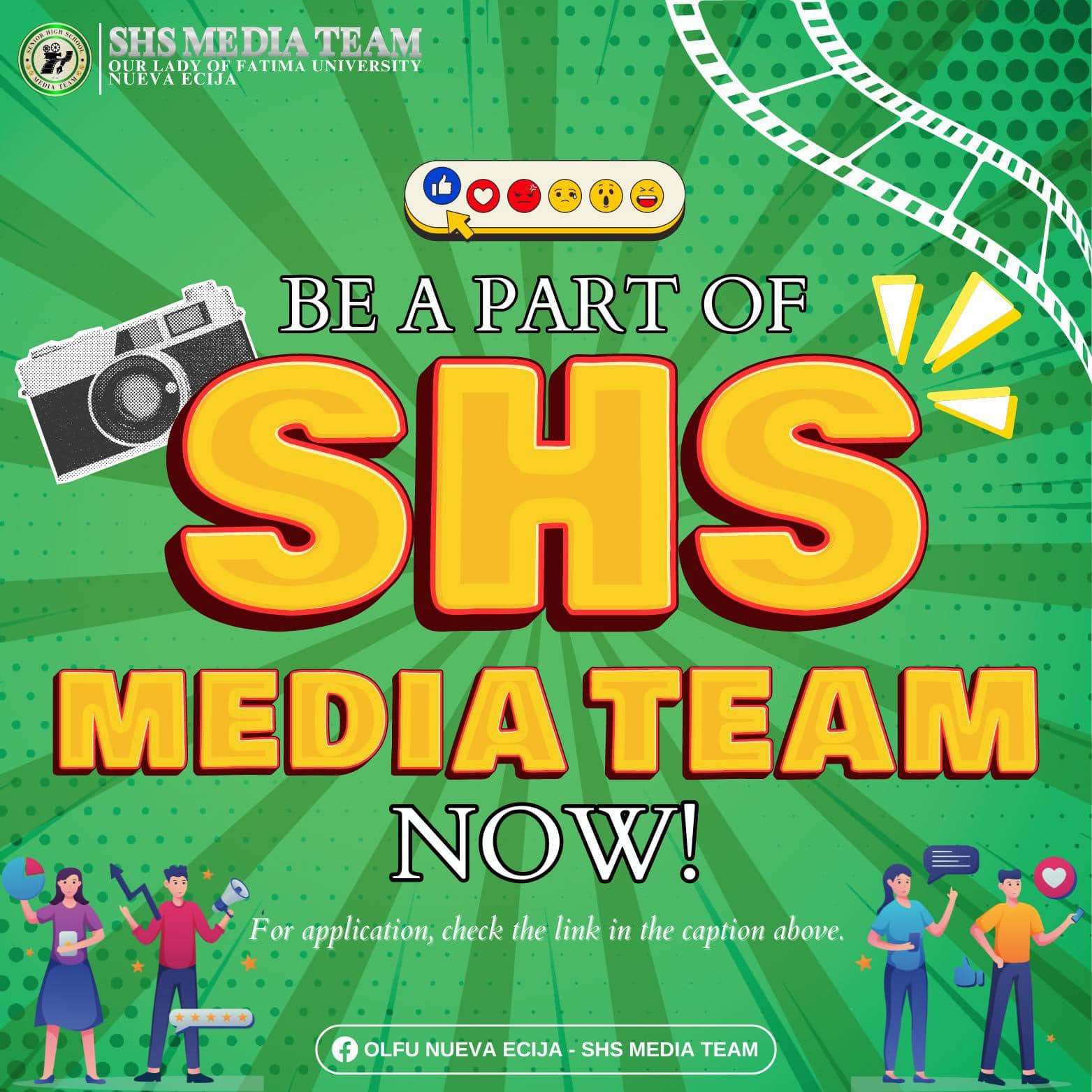 OLFU - 1, 2, 3, and click! 📽️ HEADS UP, FATIMANIANS! THE MEDIA TEAM IS ...