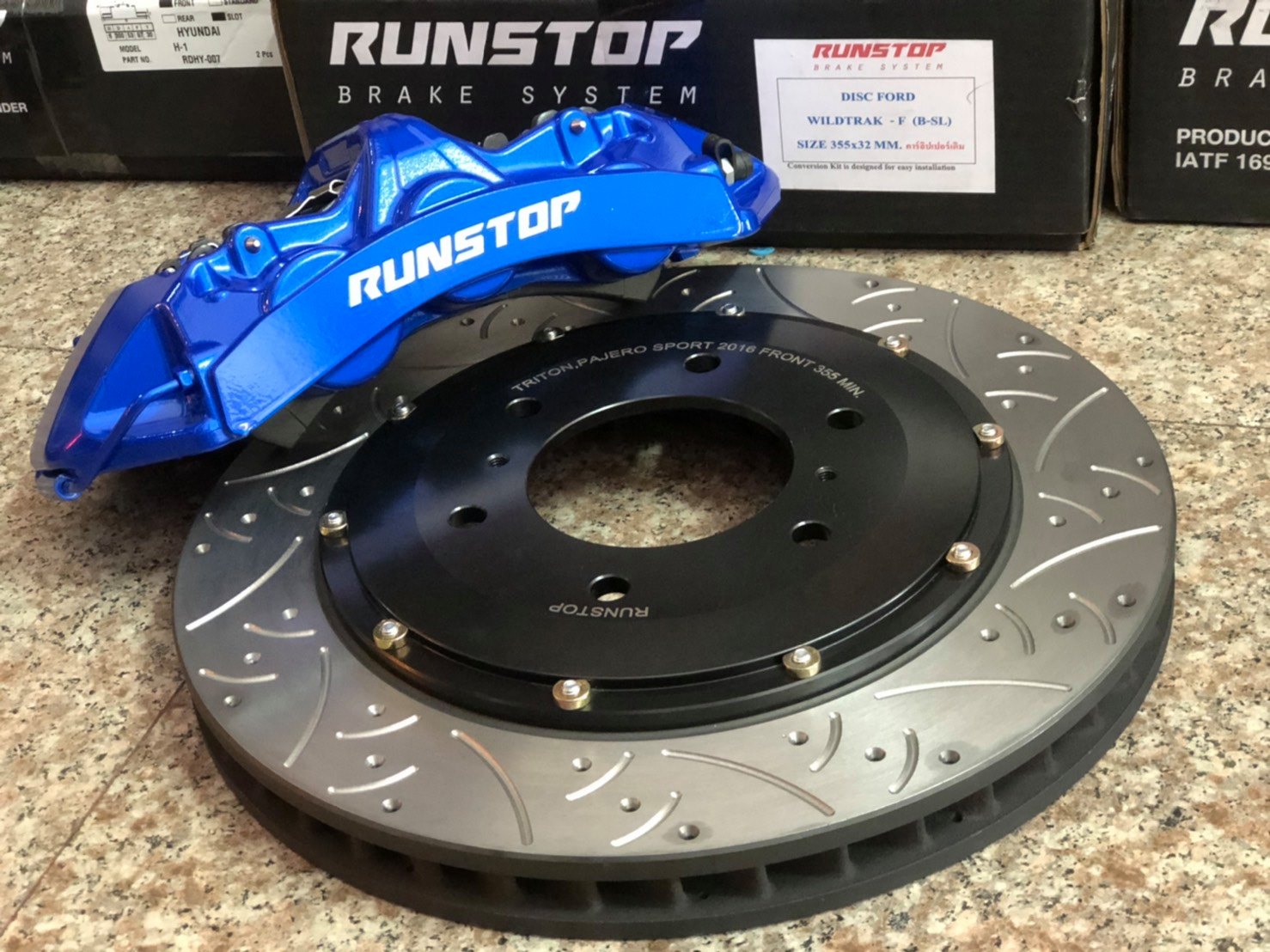Runstop Racing - ชุด Caliper R8 6Pot คู่หน้า...