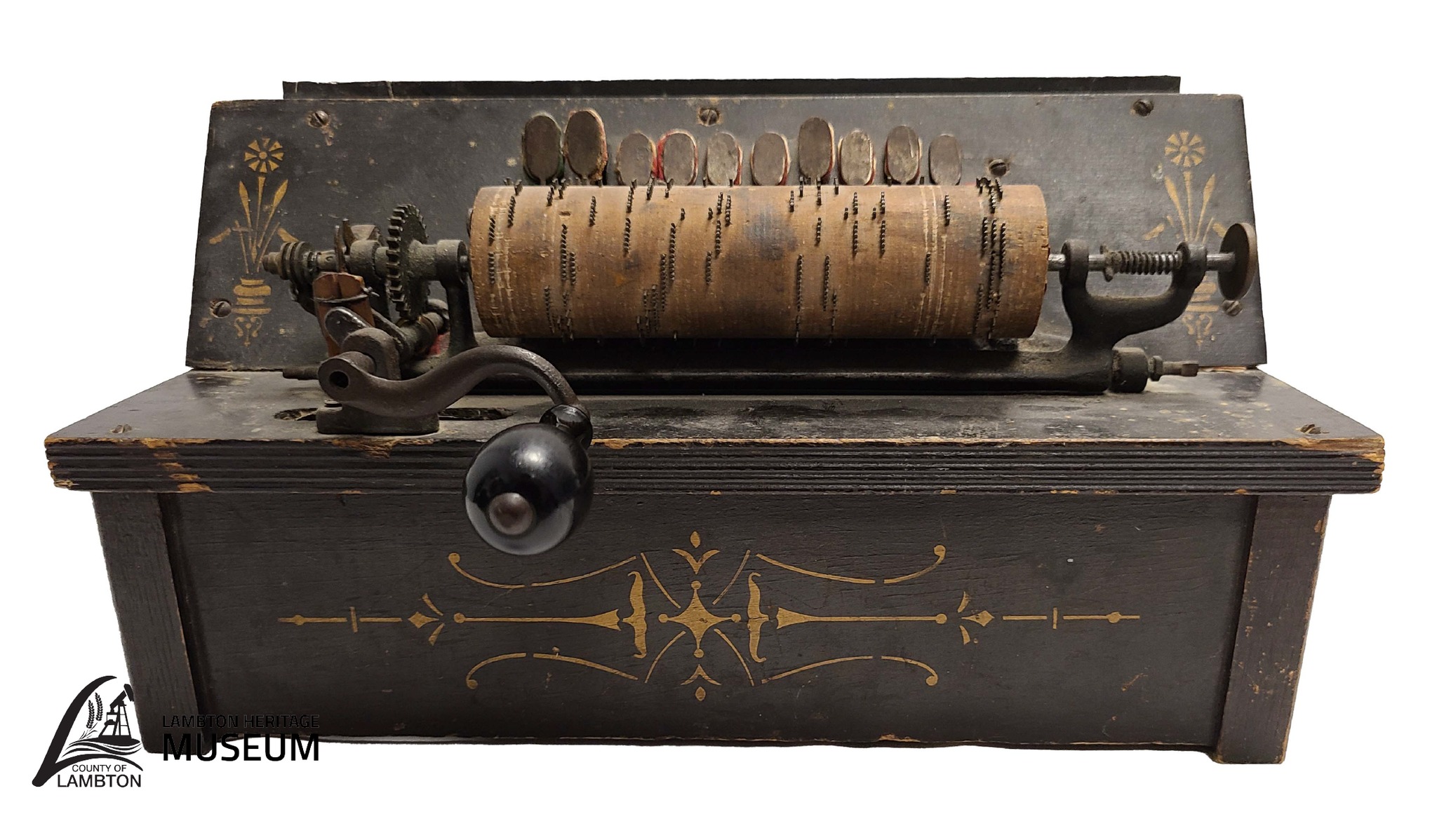 What is a Victorian-era concert roller organ?