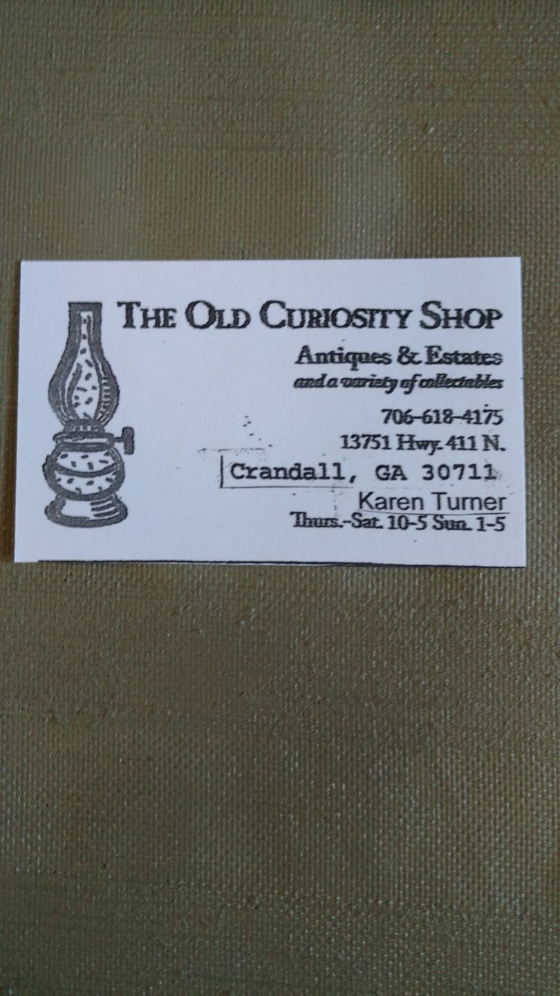 The Old Curiosity Shop(中古品) The Old Curiosity Shop | Crandall GA