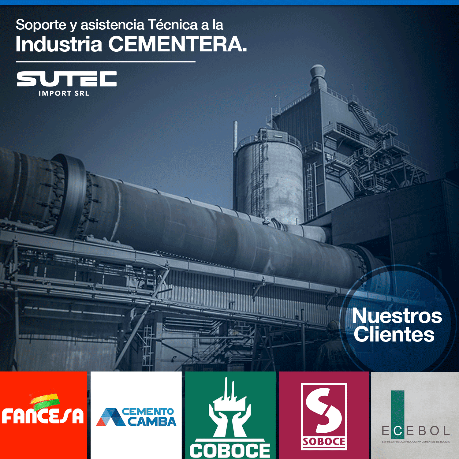 La #IndustriaCementera es una de las... - SUTEC Import SRL