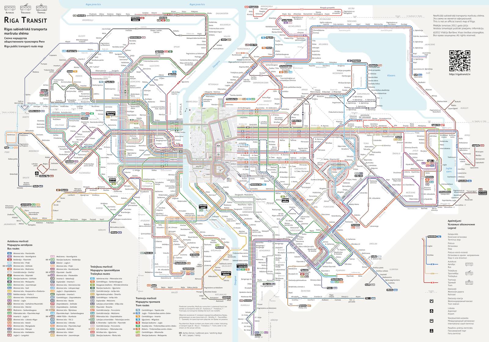 Mapping × Transit