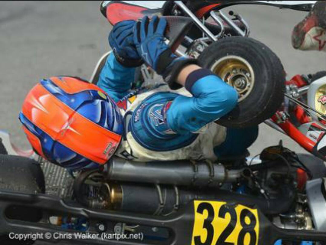 Karting crash