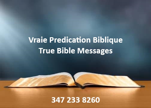 Vraie Predication Biblique