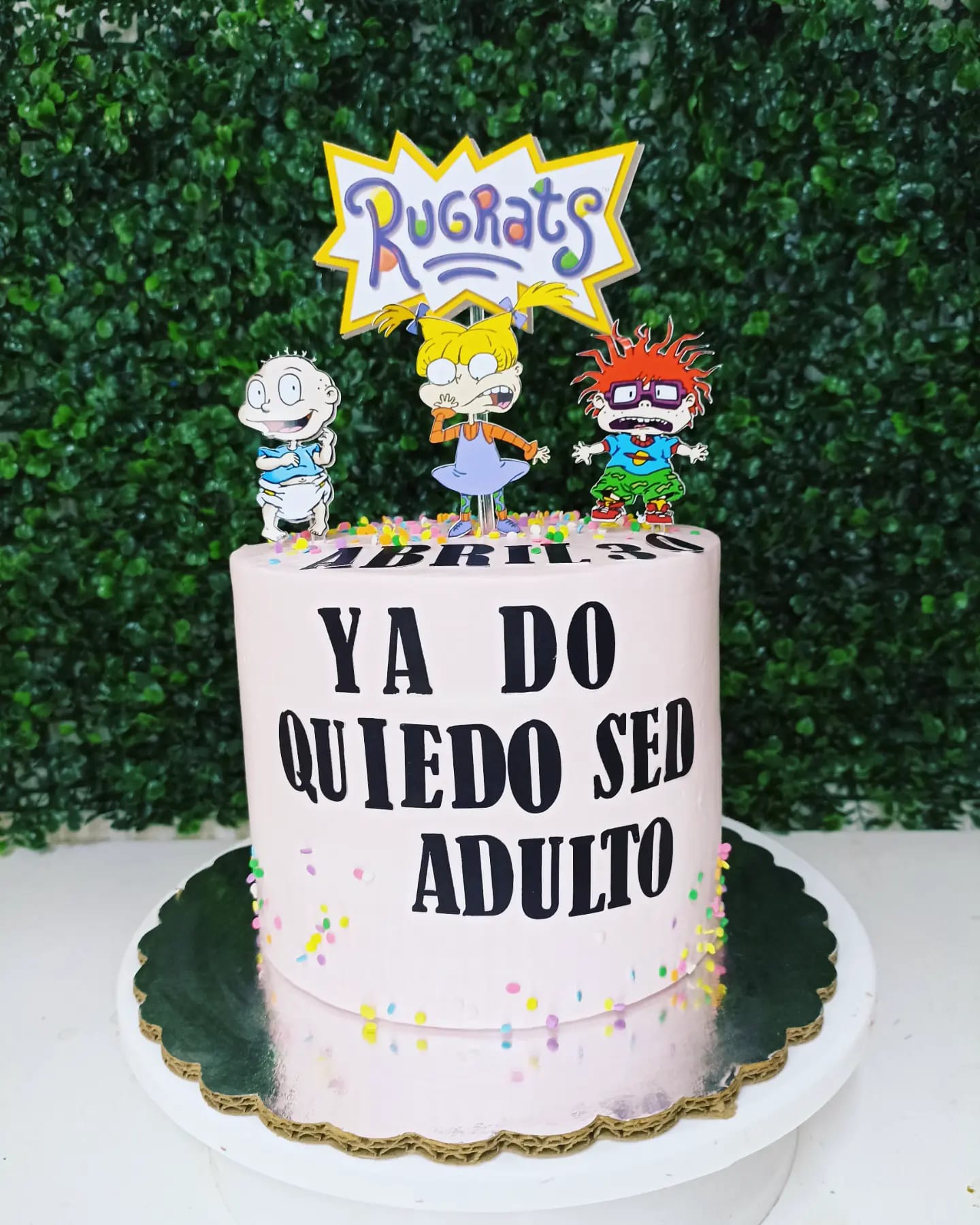 Pastel Rugrats 10 personas Sabor... - Repostería y más