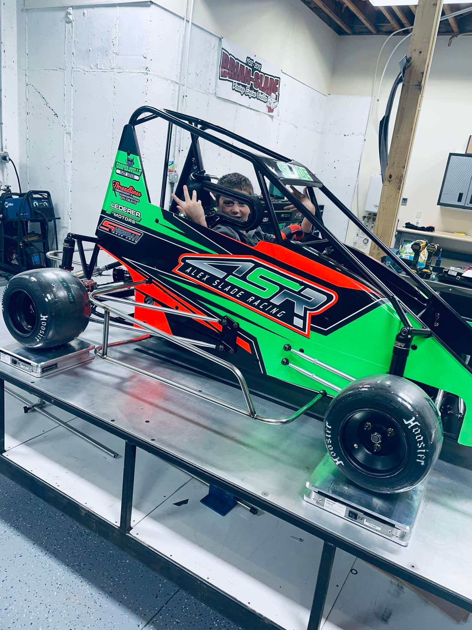 I’d say our driver is a little excited... - Alex Slade Racing | Facebook