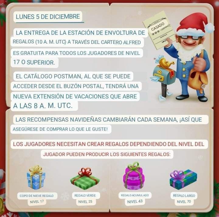 Recompensas primeros niveles Hay Day