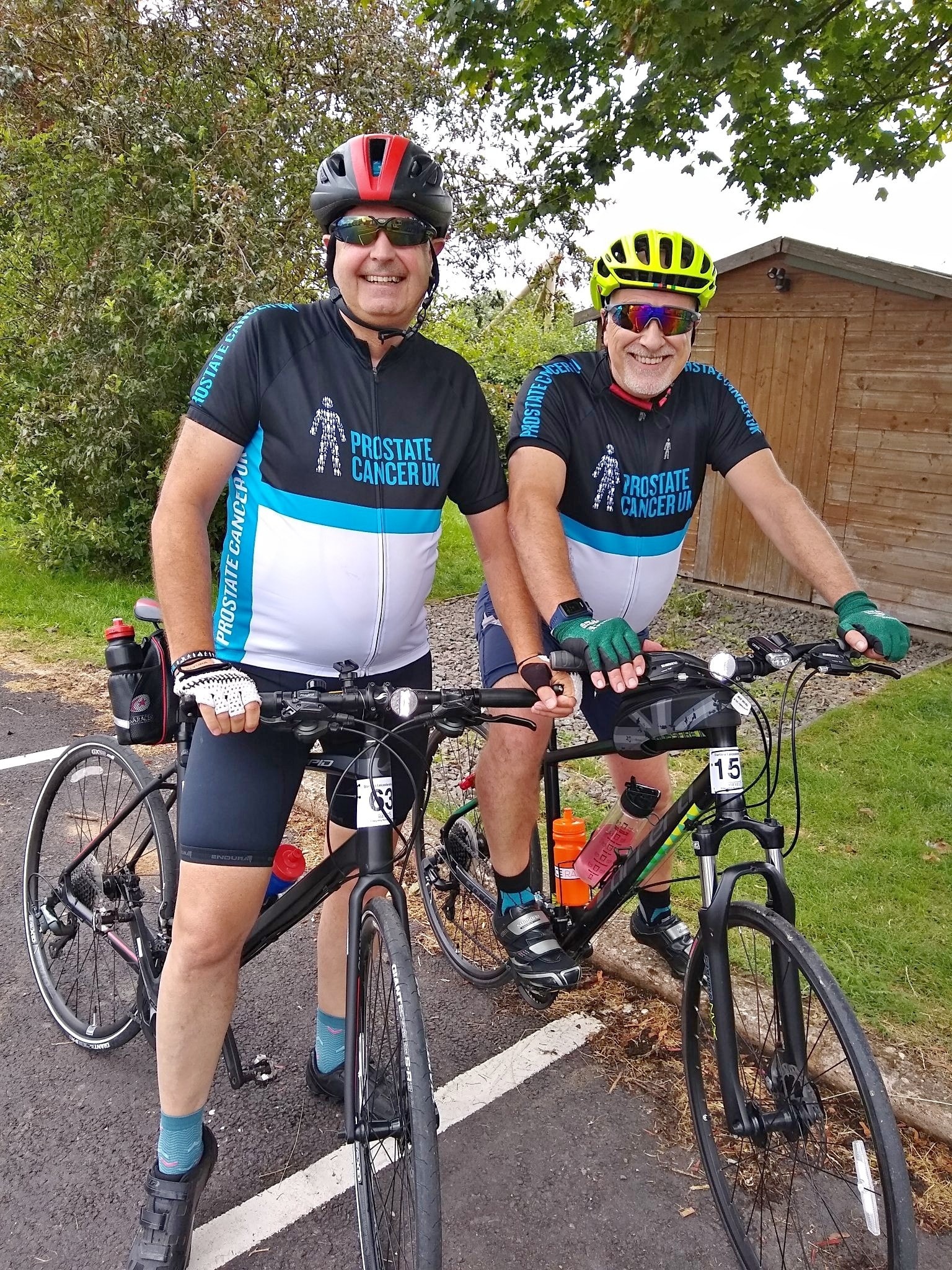 Prostate cancer London-Surrey 100 mile cycle ride