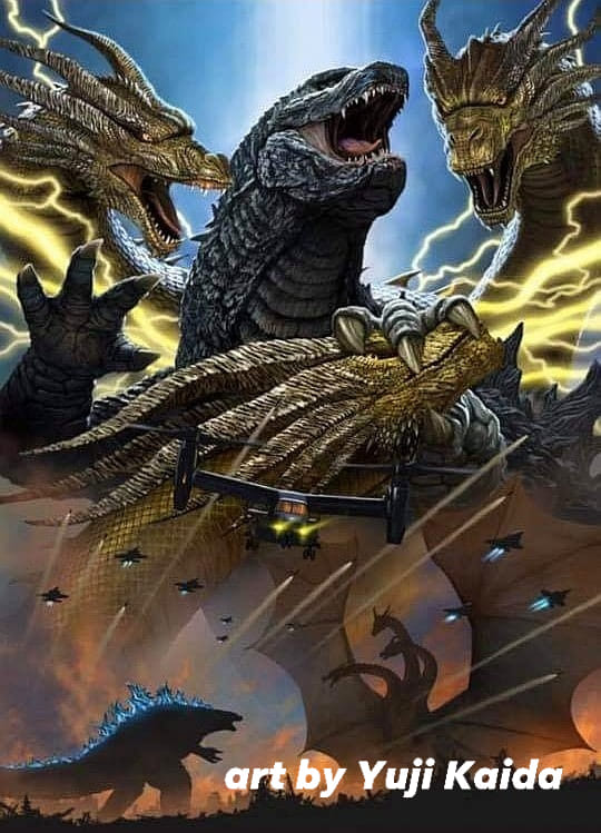 Legendary Pictures Godzilla: King of the Monsters by illustrator