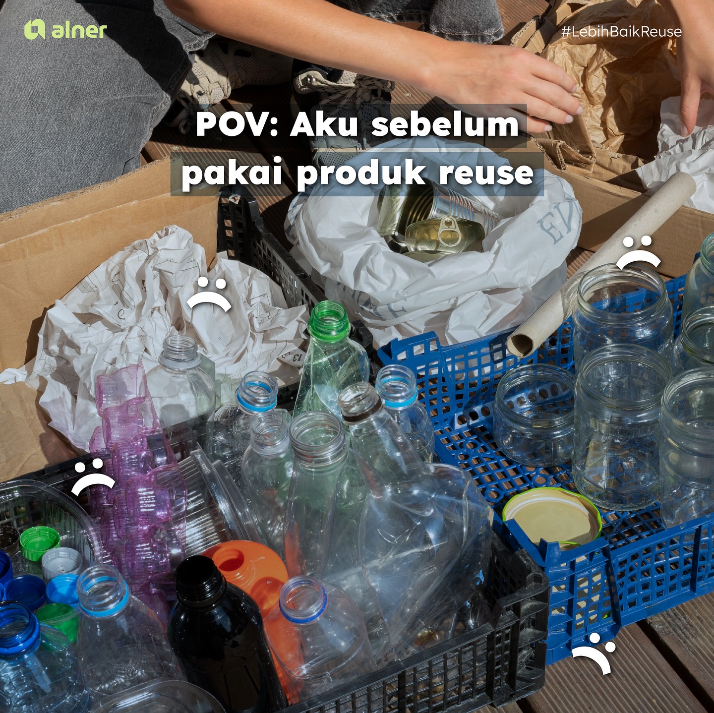 alner.id - Sebelum beralih ke produk reuse, rumah sering...