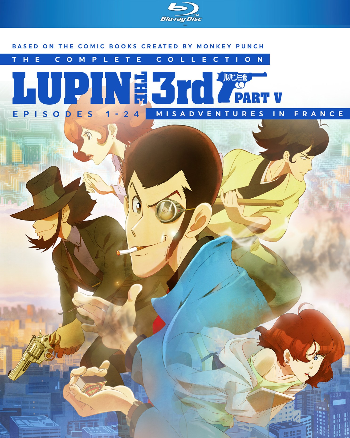 Lupin the 3rd TV specials collection 1 on Blu-ray