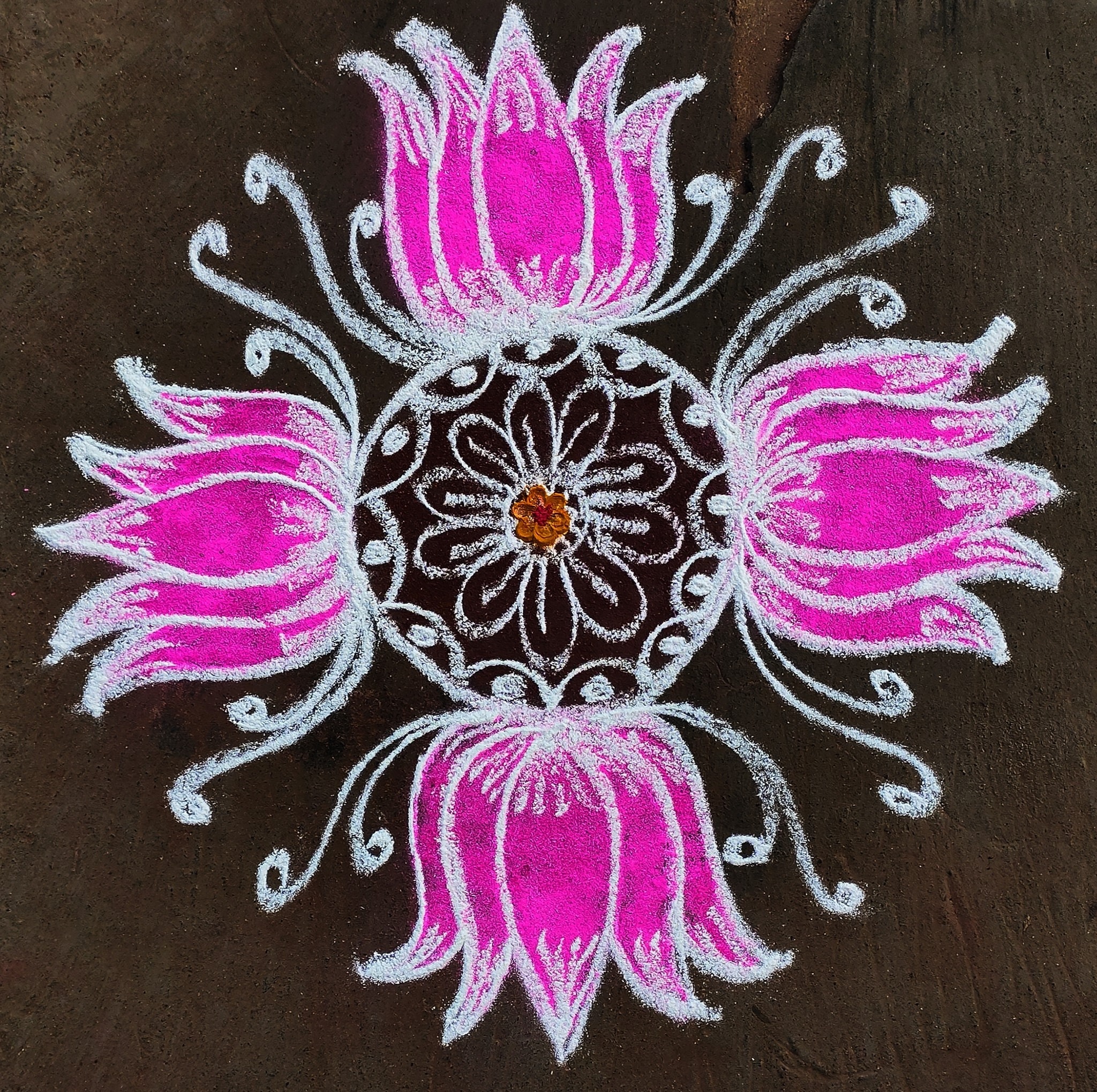 Simple Rangoli