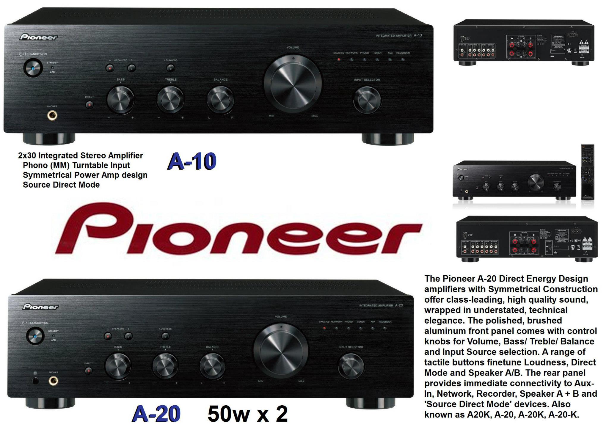 The Listening - Pioneer new integrated amplifier A10 srp 12,990