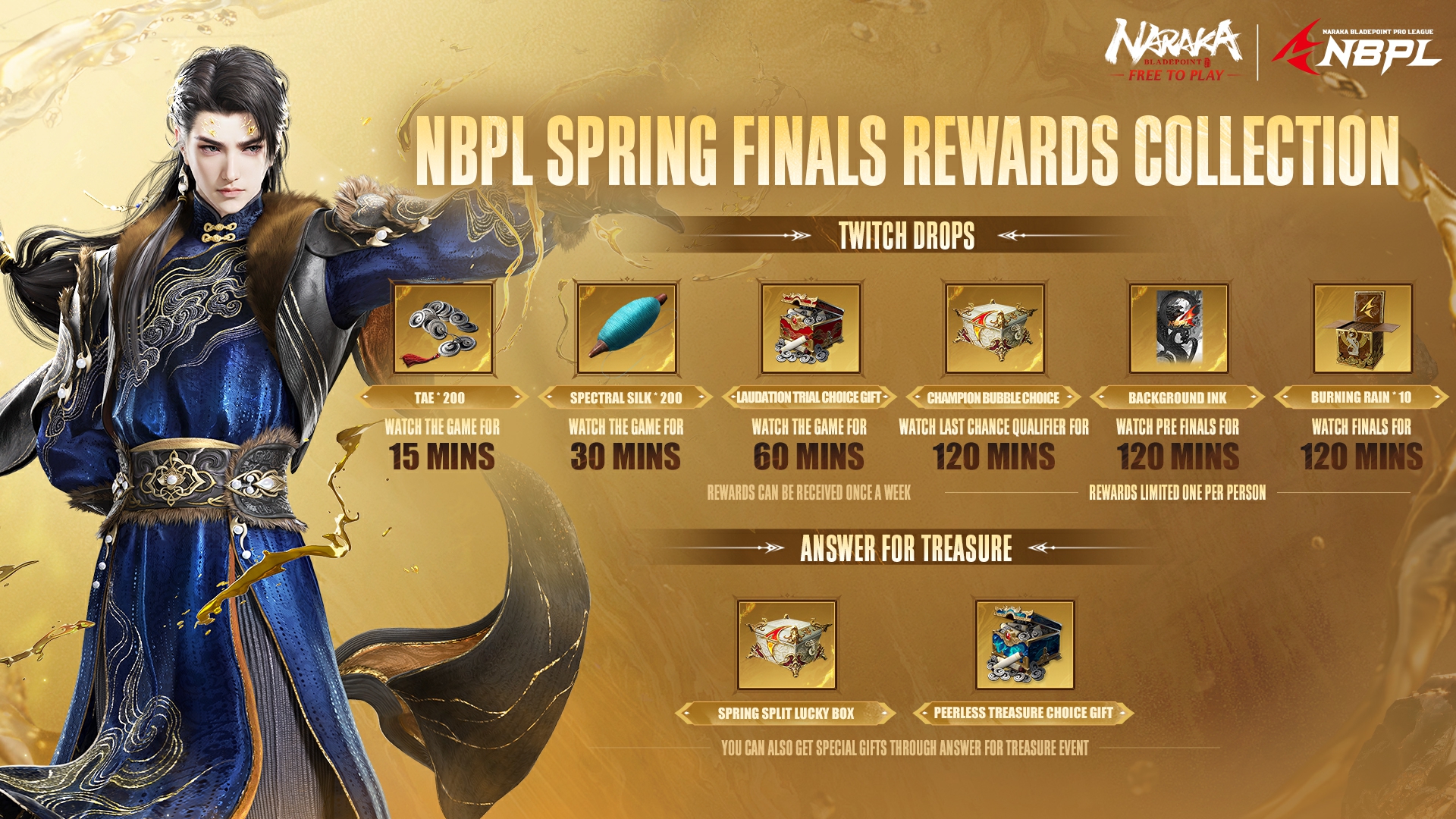 NARAKA Esports - 2024 NBPL SPRING FINAL SOLO IS READY🔥... | Facebook