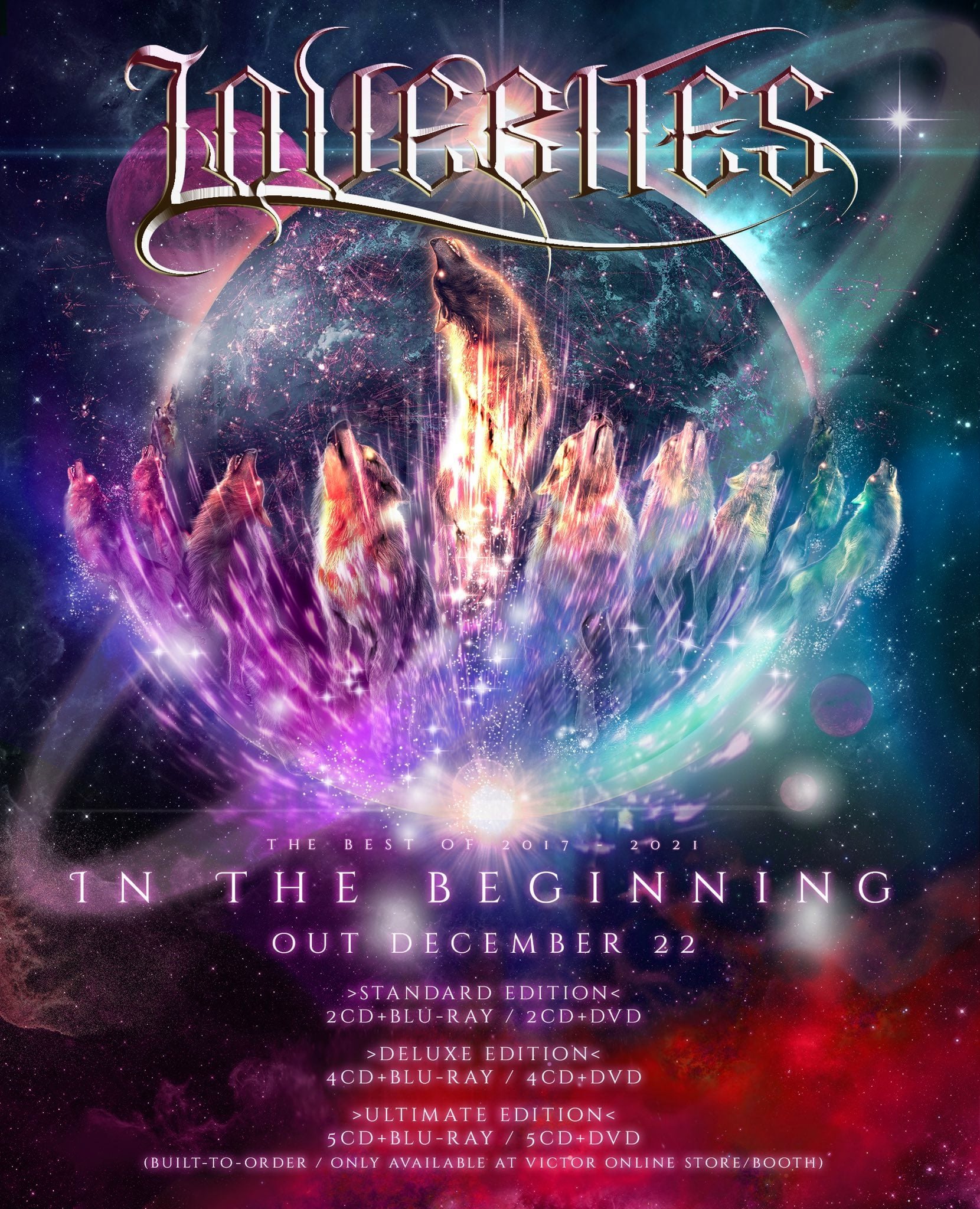 My collection of Lovebites Cd,s and Dvd,s. Awakening of Abyss 