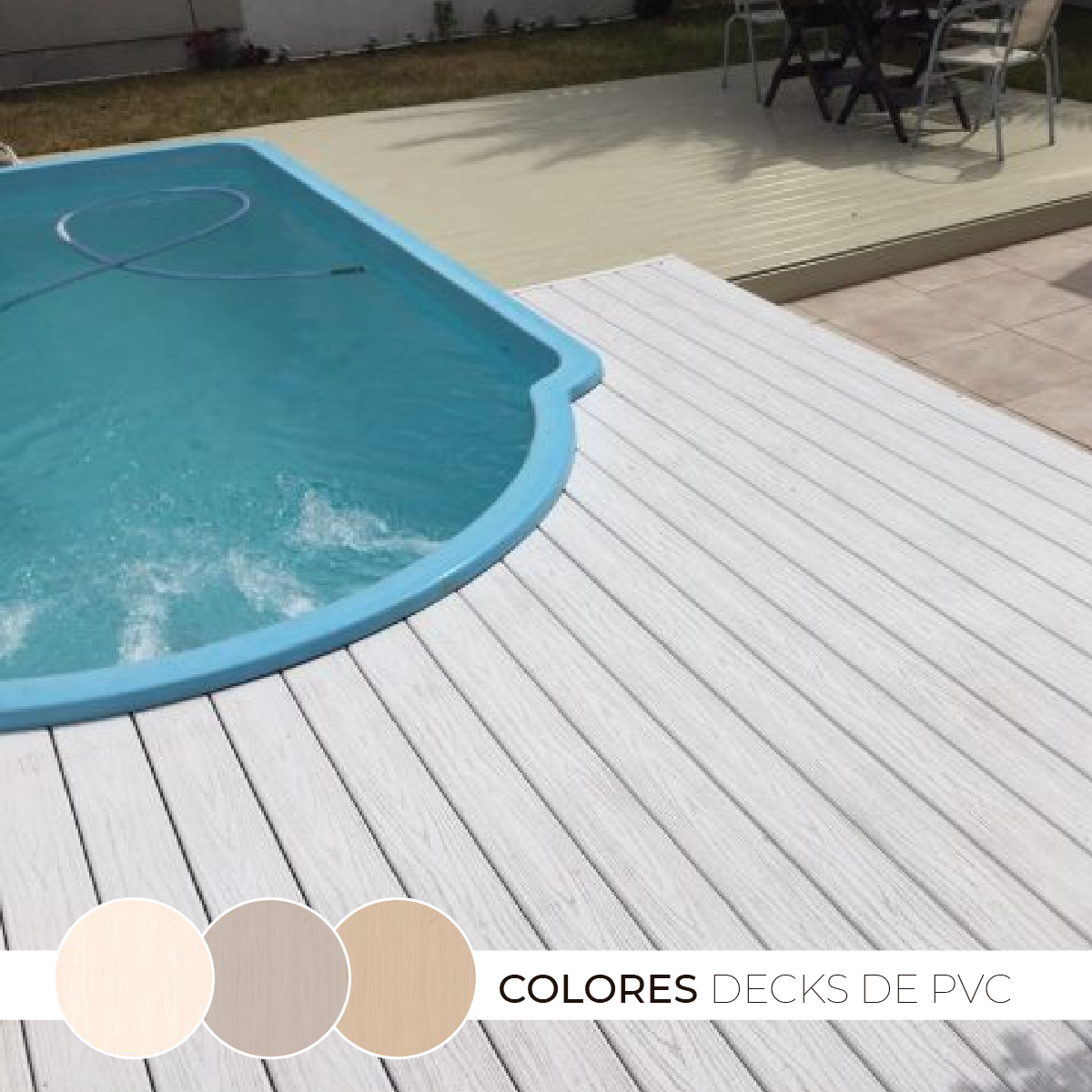 Los decks de PVC son... - MPS Carpinteria de Aluminio y PVC